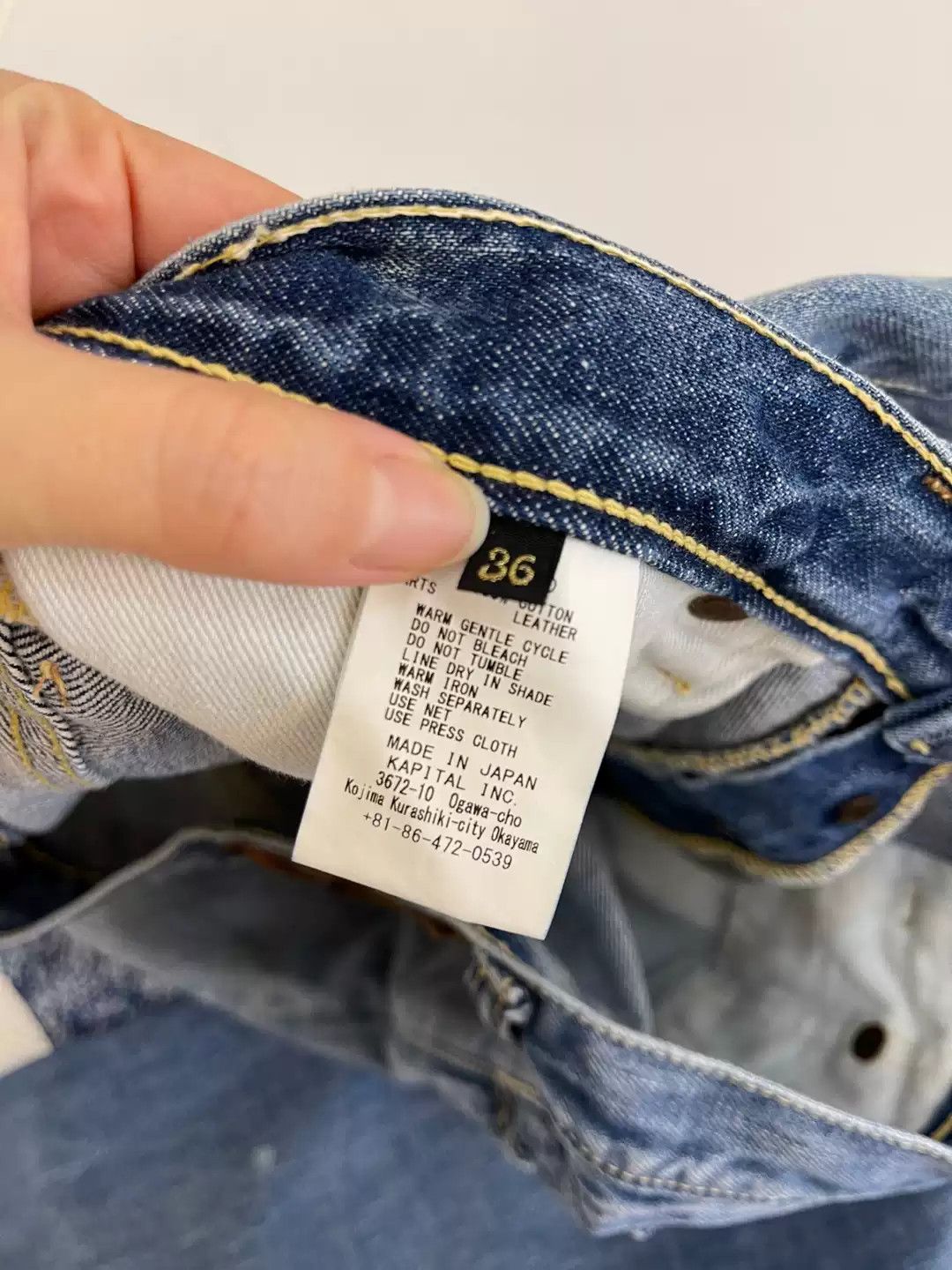 Kapital Kapital Jeans DMGD Size US 36 / EU 52 - 7 Thumbnail
