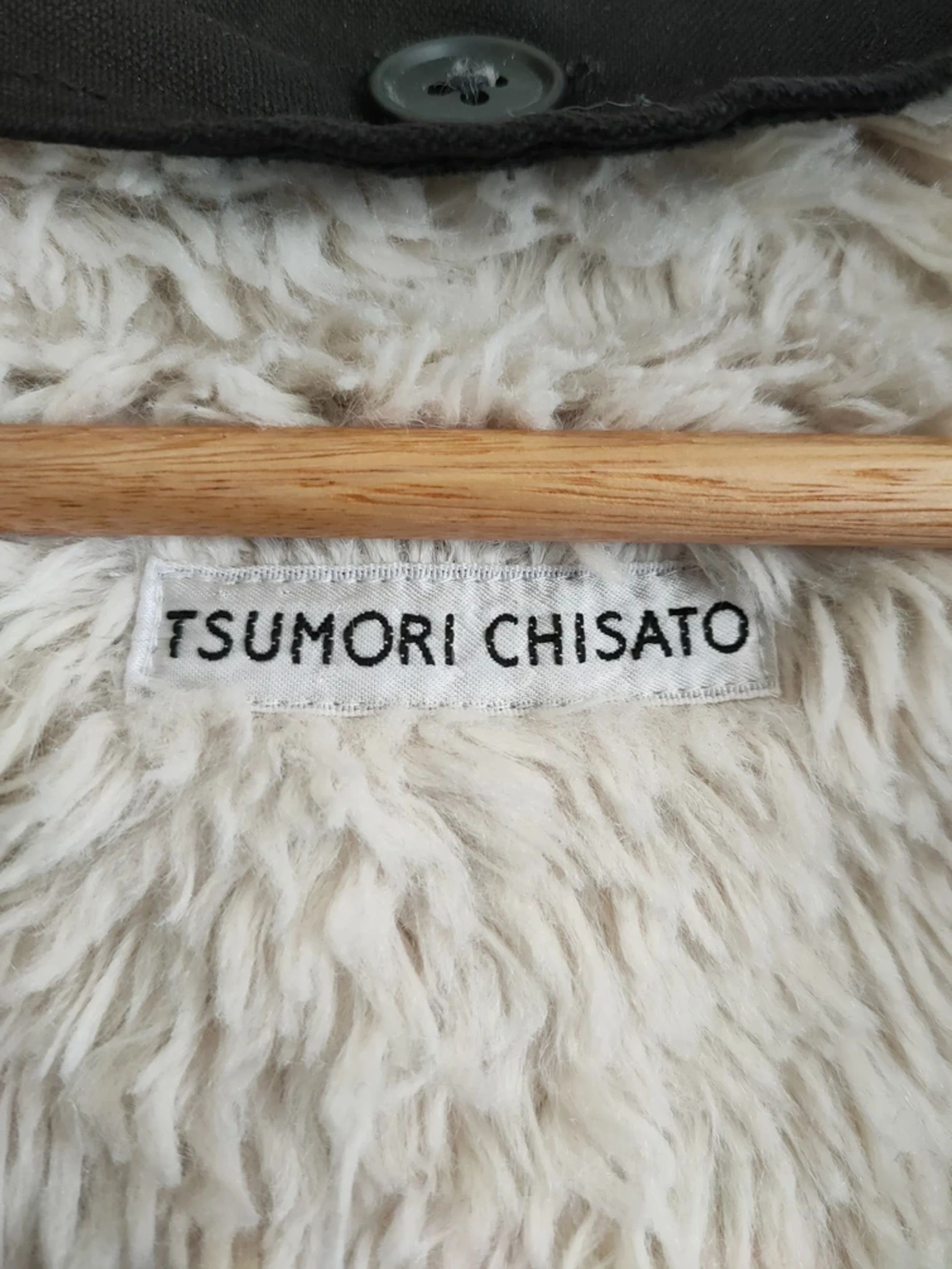 Issey Miyake × Tsumori Chisato × Vintage Vintage Tsumori Chisato Shearling Parka Army Fur Hoodie Size US M / EU 48-50 / 2 - 12 Thumbnail