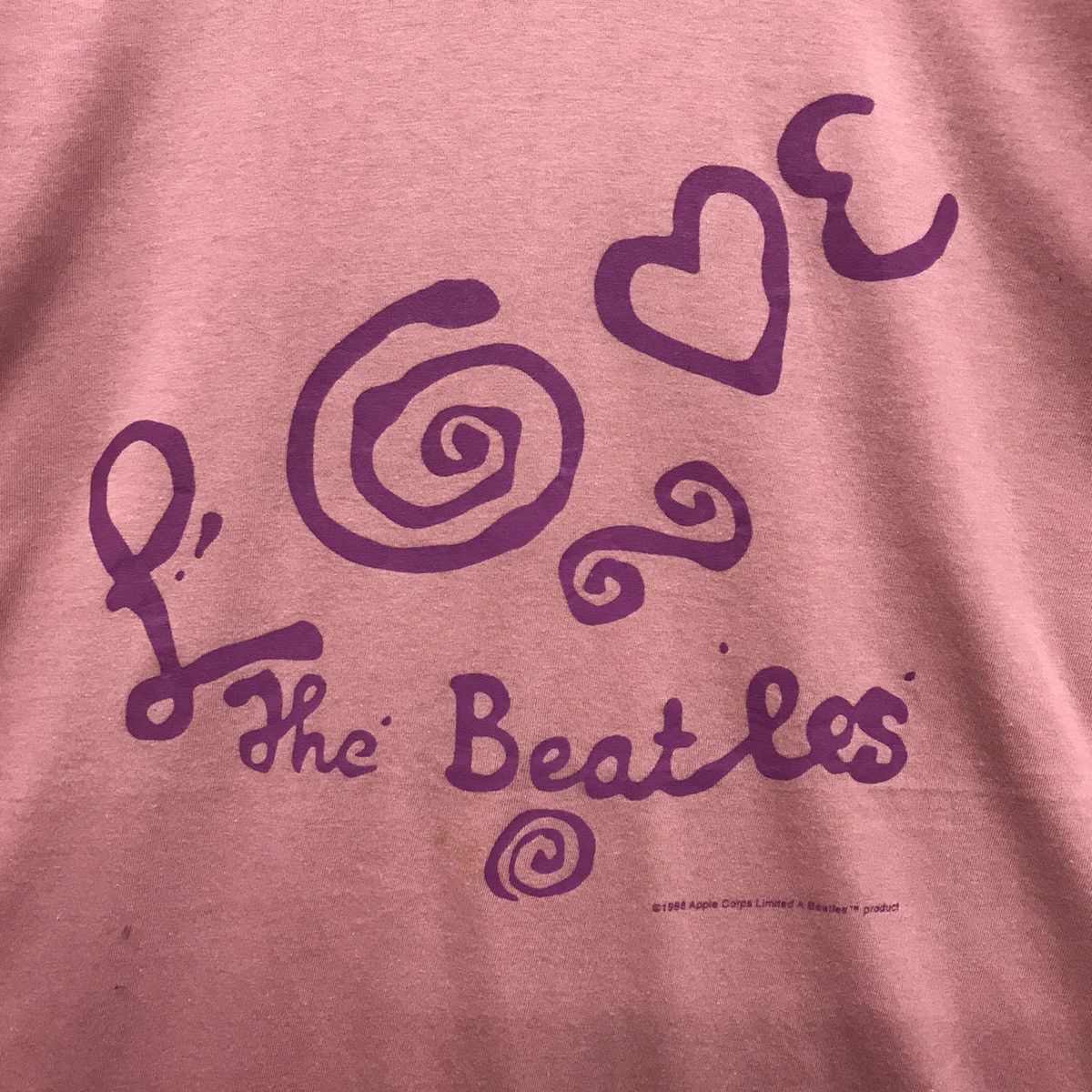 Band Tees × Vintage Rare!! Band Tees Love The Beatles 1998 men Tshirt Size US M / EU 48-50 / 2 - 8 Thumbnail