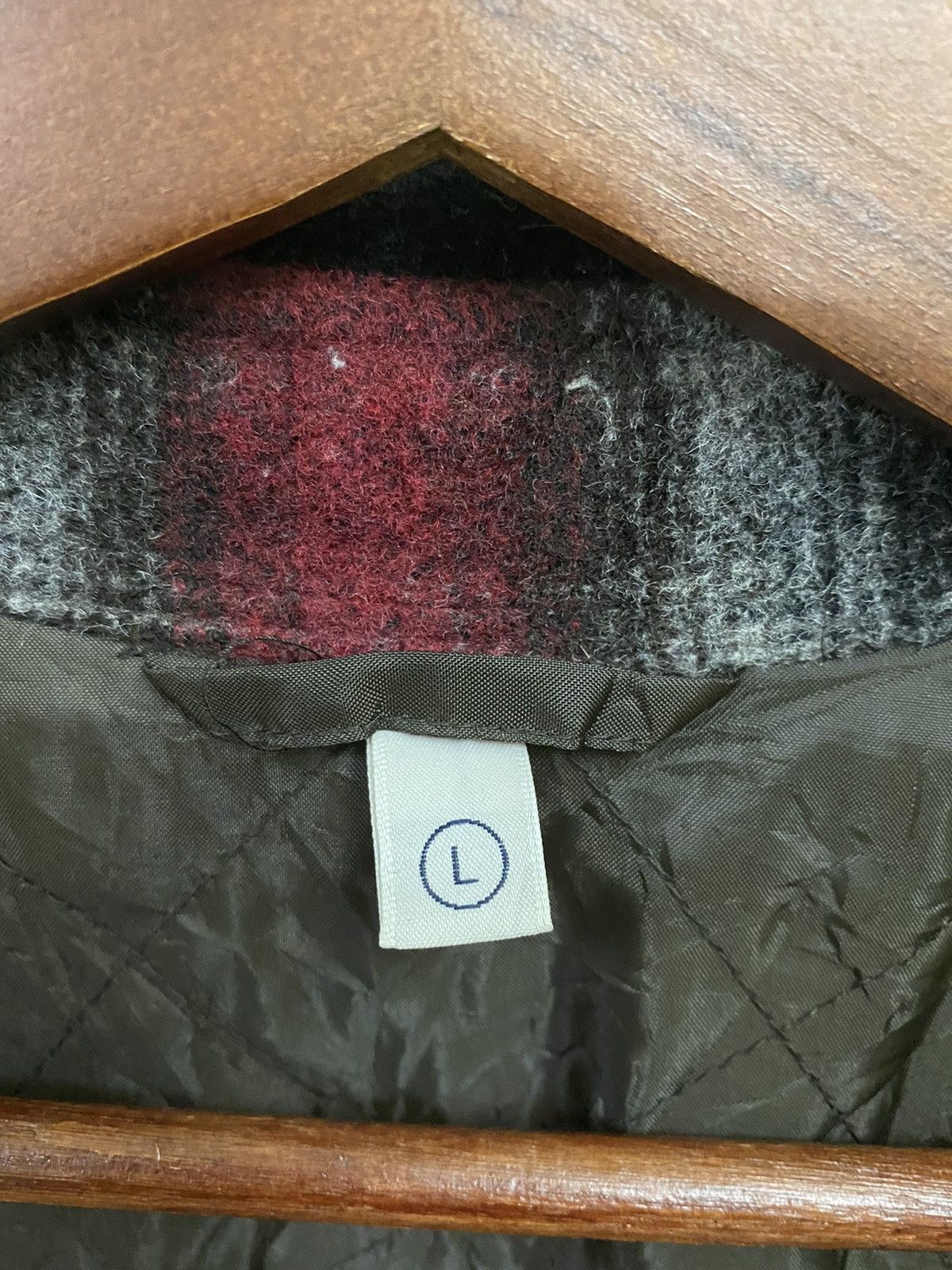 Flannel × Japanese Brand × Uniqlo VINTAGE JAPANESE BRAND WOOL CHECKERED FLANNEL JACKET Size US L / EU 52-54 / 3 - 9 Thumbnail