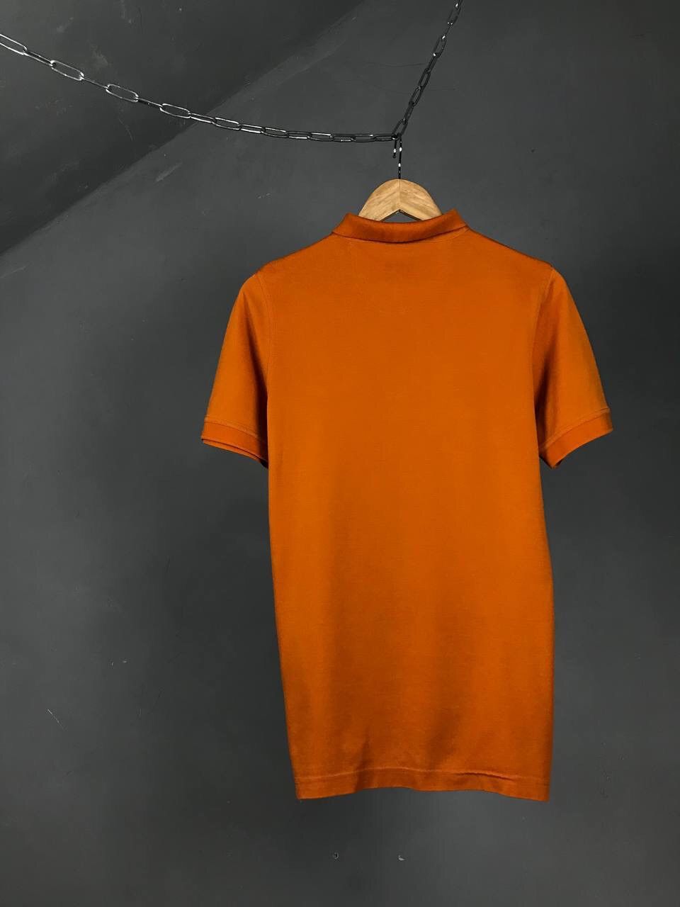 Barbour Barbour casual streetwear luxury orange polo tee Size US M / EU 48-50 / 2 - 7 Thumbnail