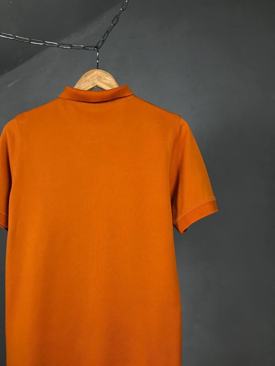 Barbour Barbour casual streetwear luxury orange polo tee Size US M / EU 48-50 / 2 - 8 Thumbnail