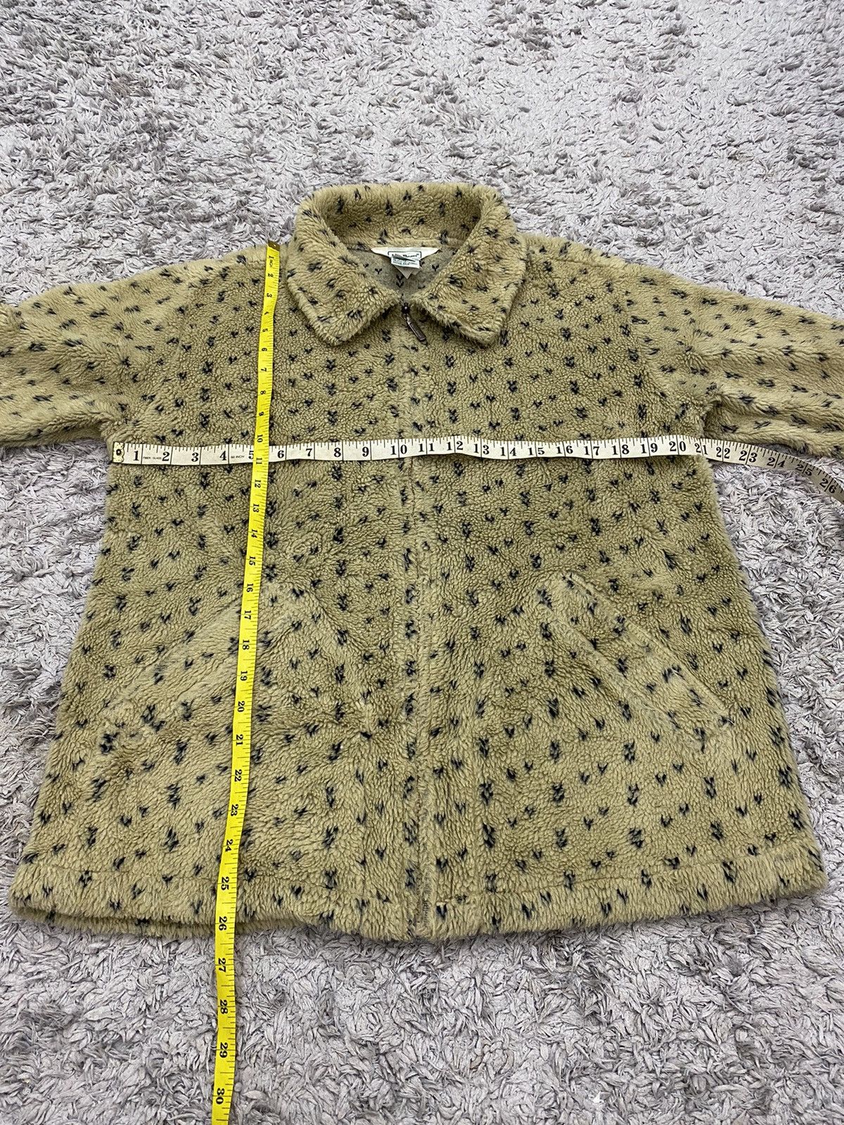 L.L. Bean Vintage LL Bean Printed Fleece Jacket Size US S / EU 44-46 / 1 - 8 Thumbnail