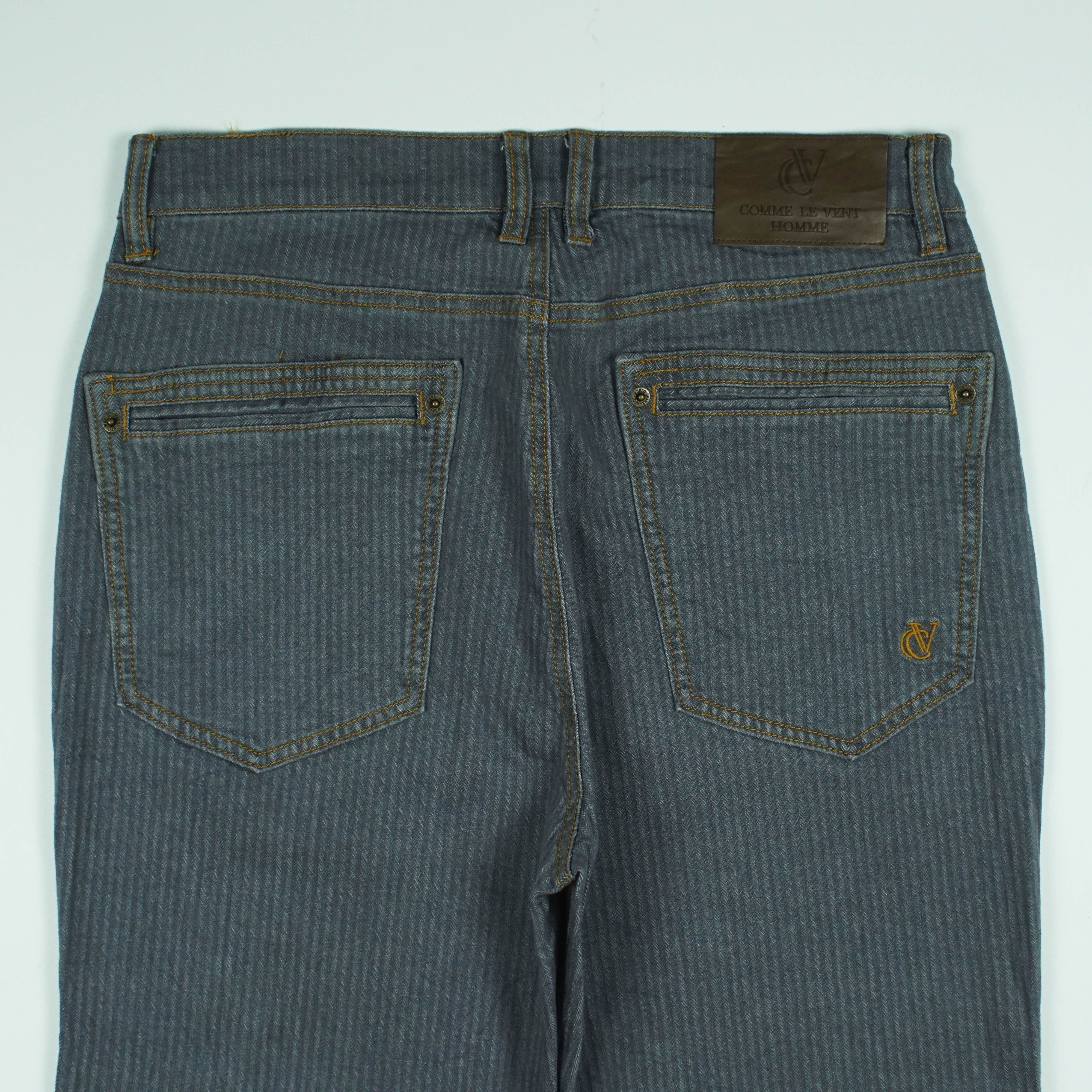 Japanese Brand Comme le Vent Homme Japan Herringbone Pants Size US 31 - 2 Thumbnail