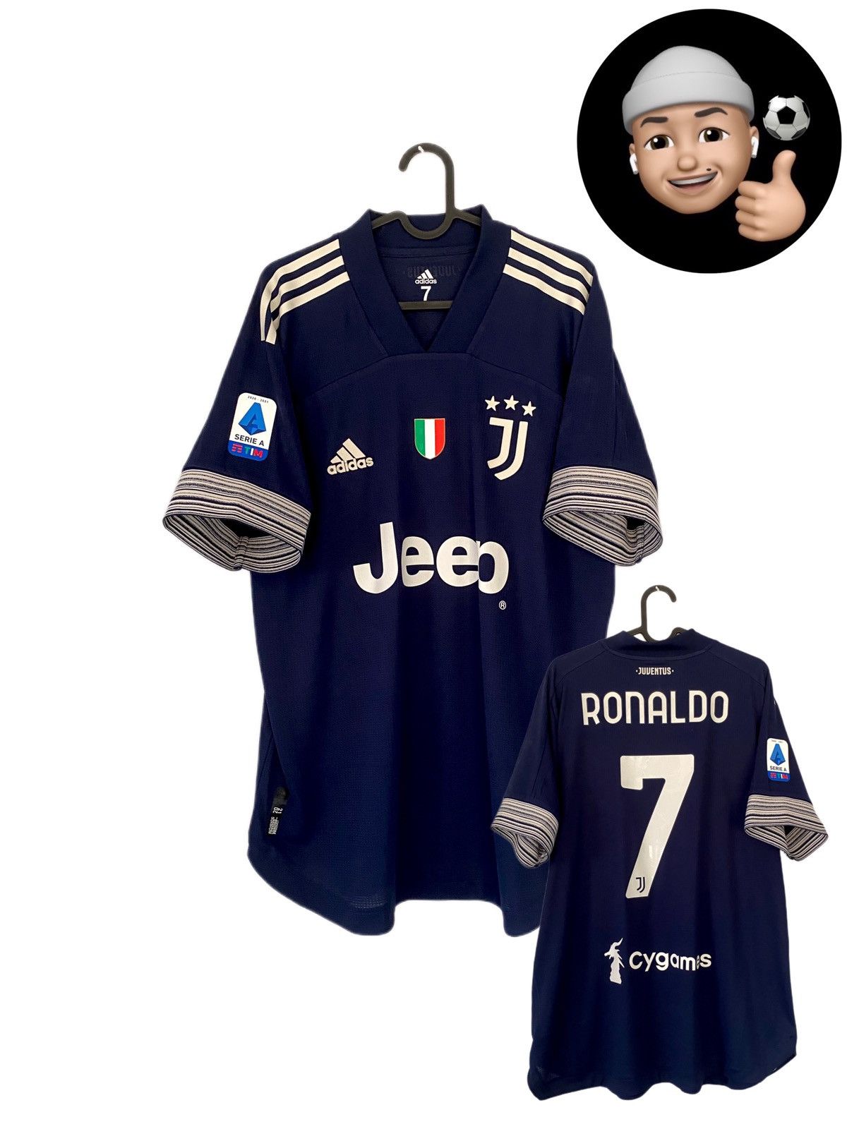 Juventus 2020-21 maglia Adidas Cristiano Ronaldo #7 home