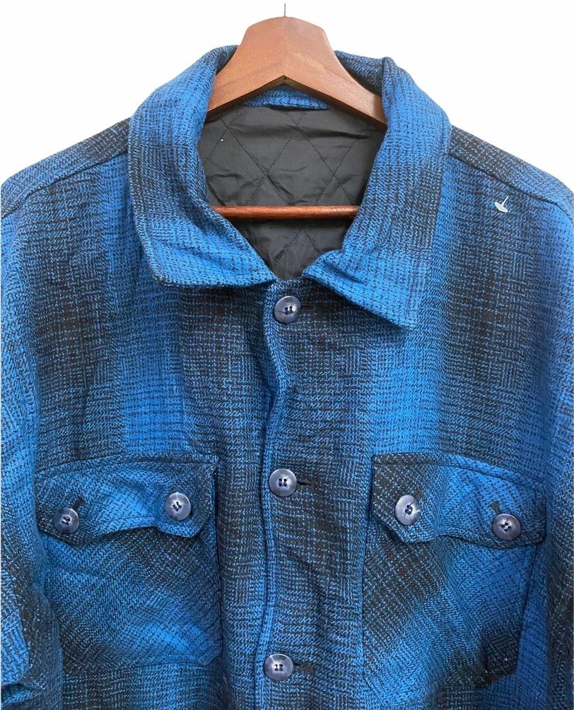 Flannel × Japanese Brand × Vintage Vintage Wool Flannel Jacket Size US L / EU 52-54 / 3 - 3 Thumbnail