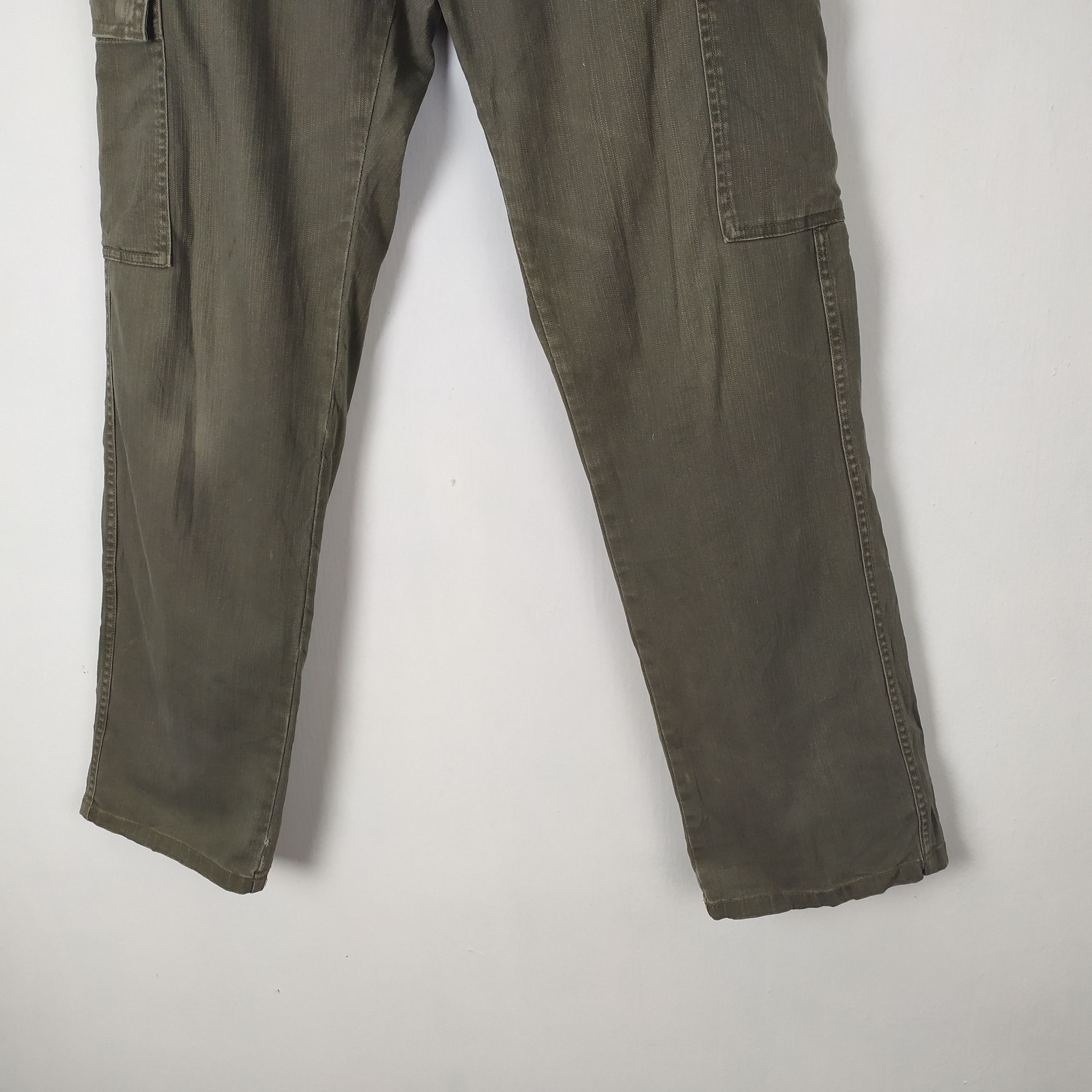Global Work VINTAGE GLOBAL WORK FADED CARGO PANTS/UTILITY PANTS Size US 32 / EU 48 - 6 Thumbnail