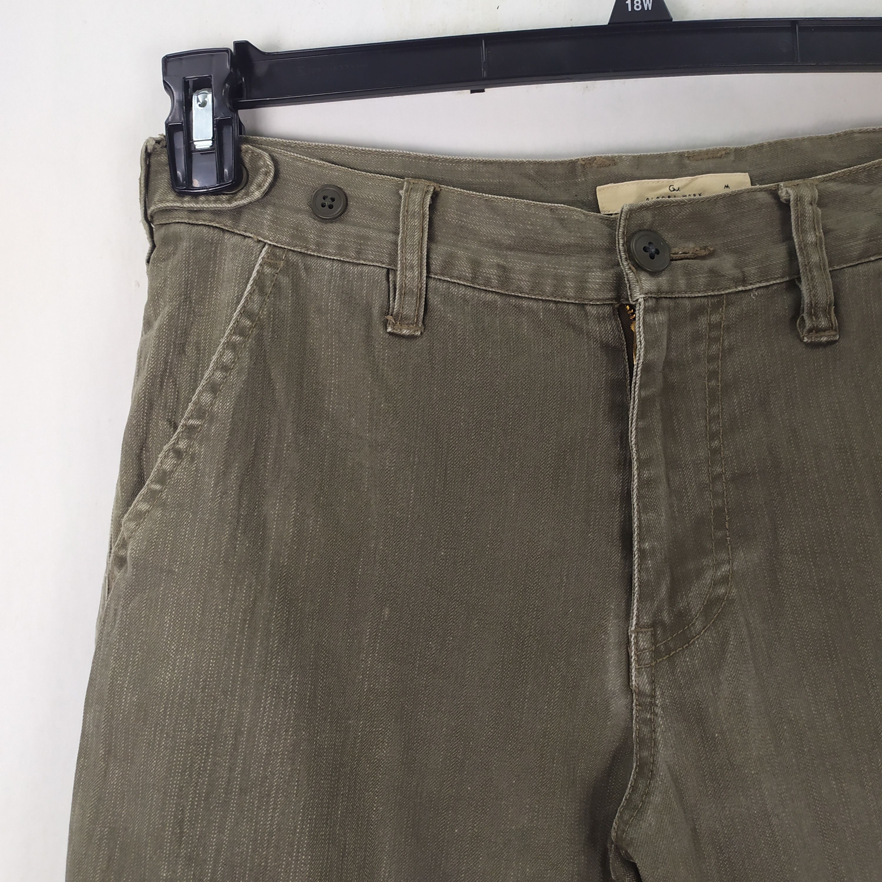 Global Work VINTAGE GLOBAL WORK FADED CARGO PANTS/UTILITY PANTS Size US 32 / EU 48 - 4 Thumbnail