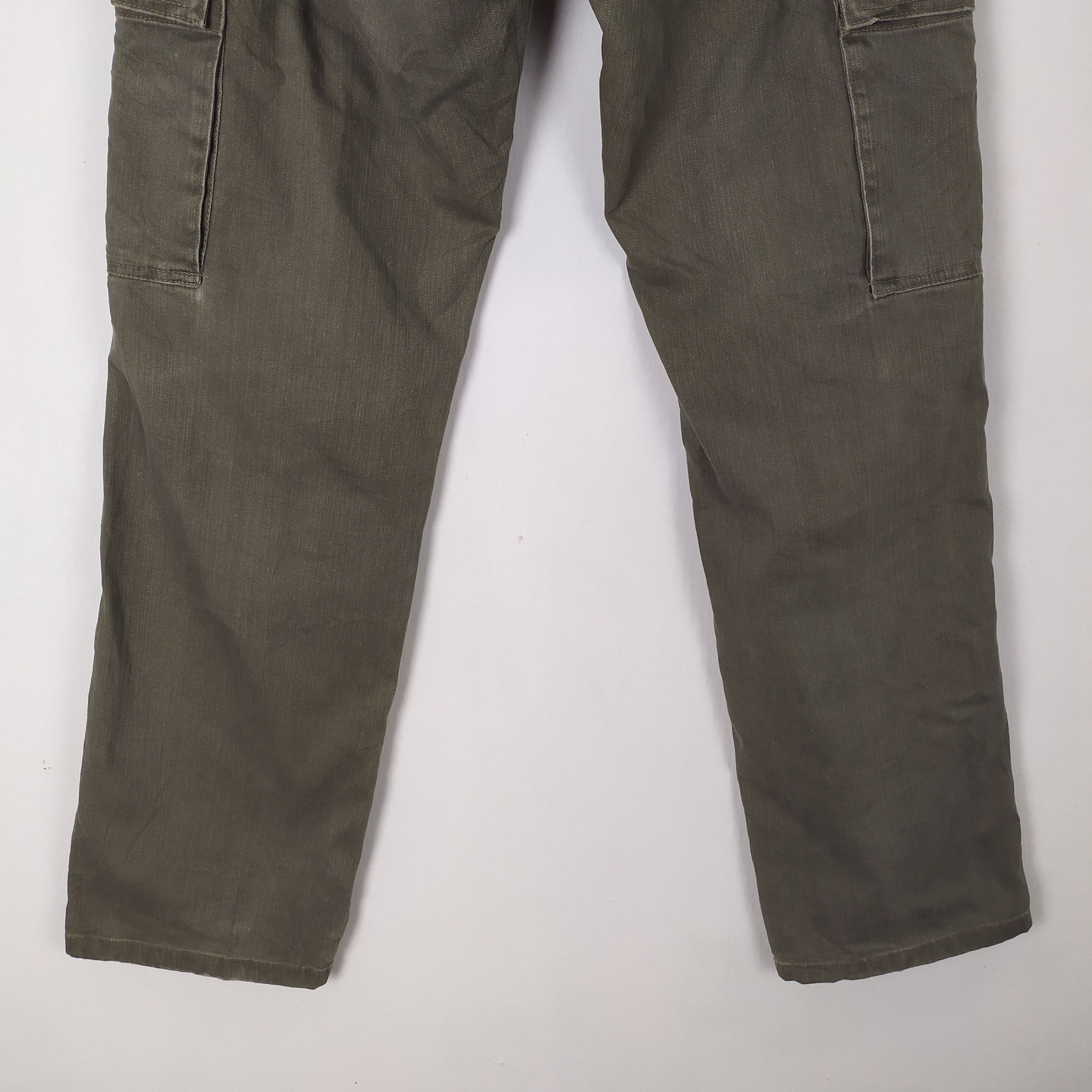 Global Work VINTAGE GLOBAL WORK FADED CARGO PANTS/UTILITY PANTS Size US 32 / EU 48 - 13 Thumbnail