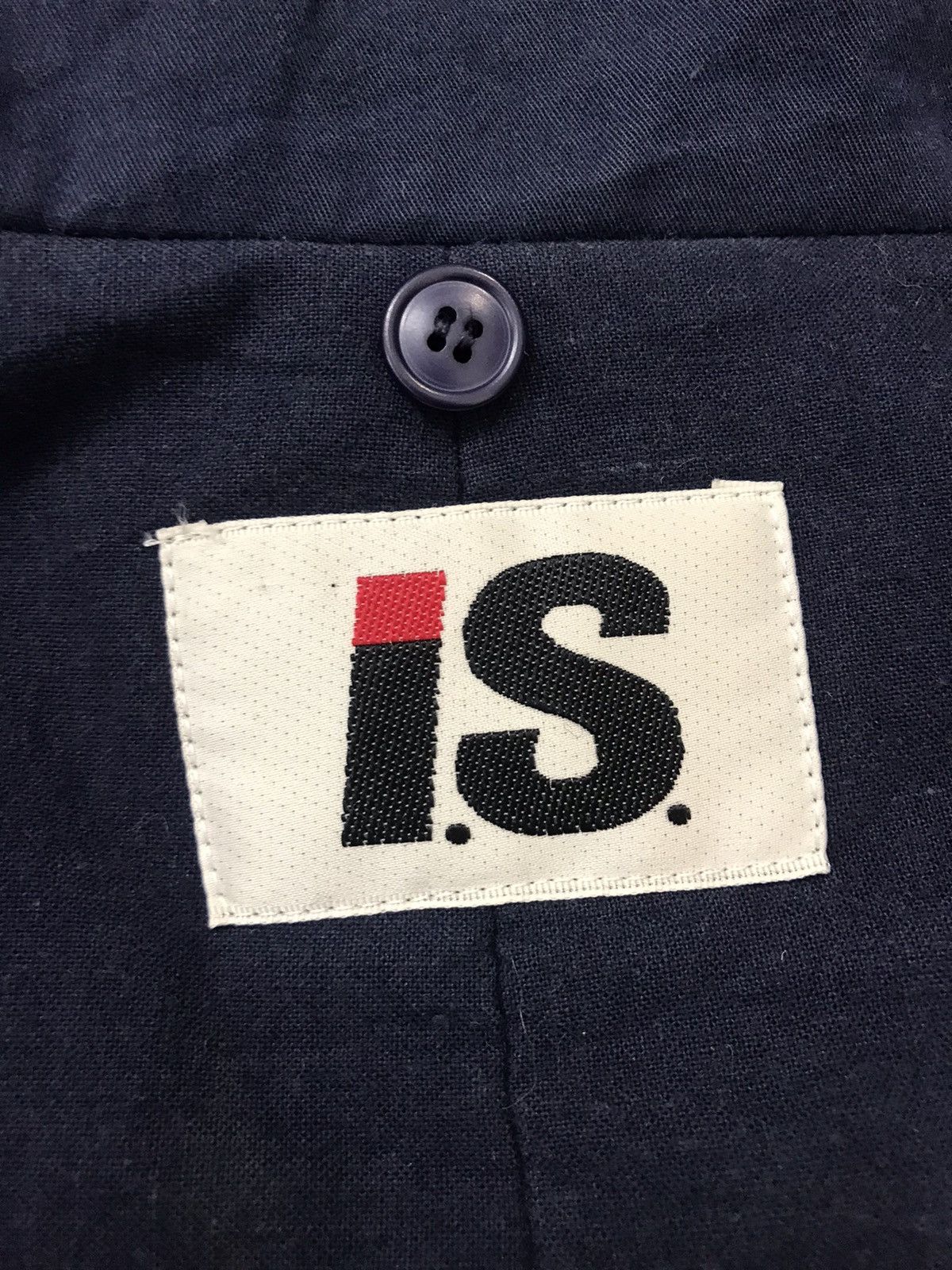 Designer × Issey Miyake × Japanese Brand Vintage I.S Issey Miyake Trench Coat Double Breasted Jacket Size US L / EU 52-54 / 3 - 3 Thumbnail