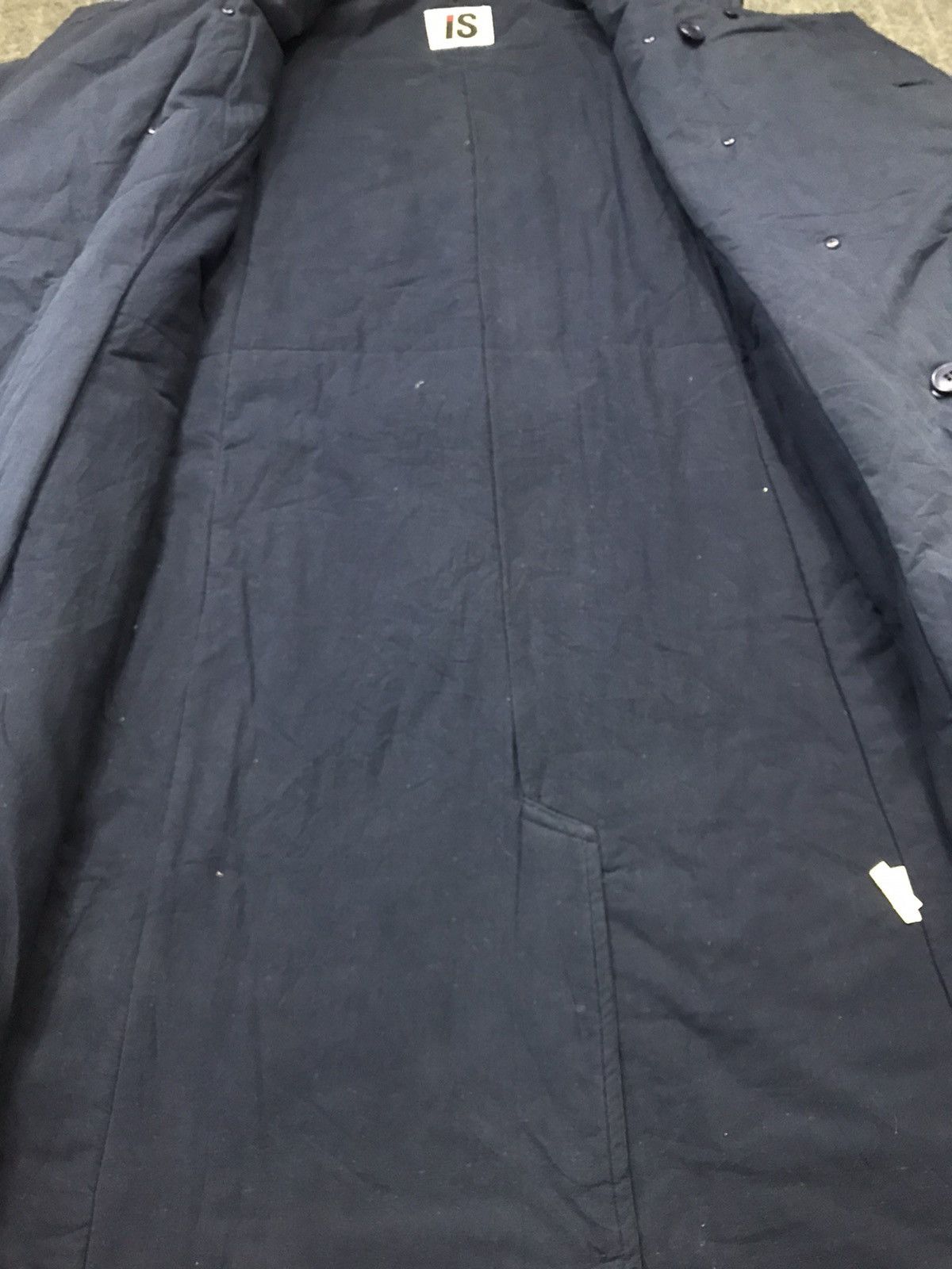 Designer × Issey Miyake × Japanese Brand Vintage I.S Issey Miyake Trench Coat Double Breasted Jacket Size US L / EU 52-54 / 3 - 7 Thumbnail