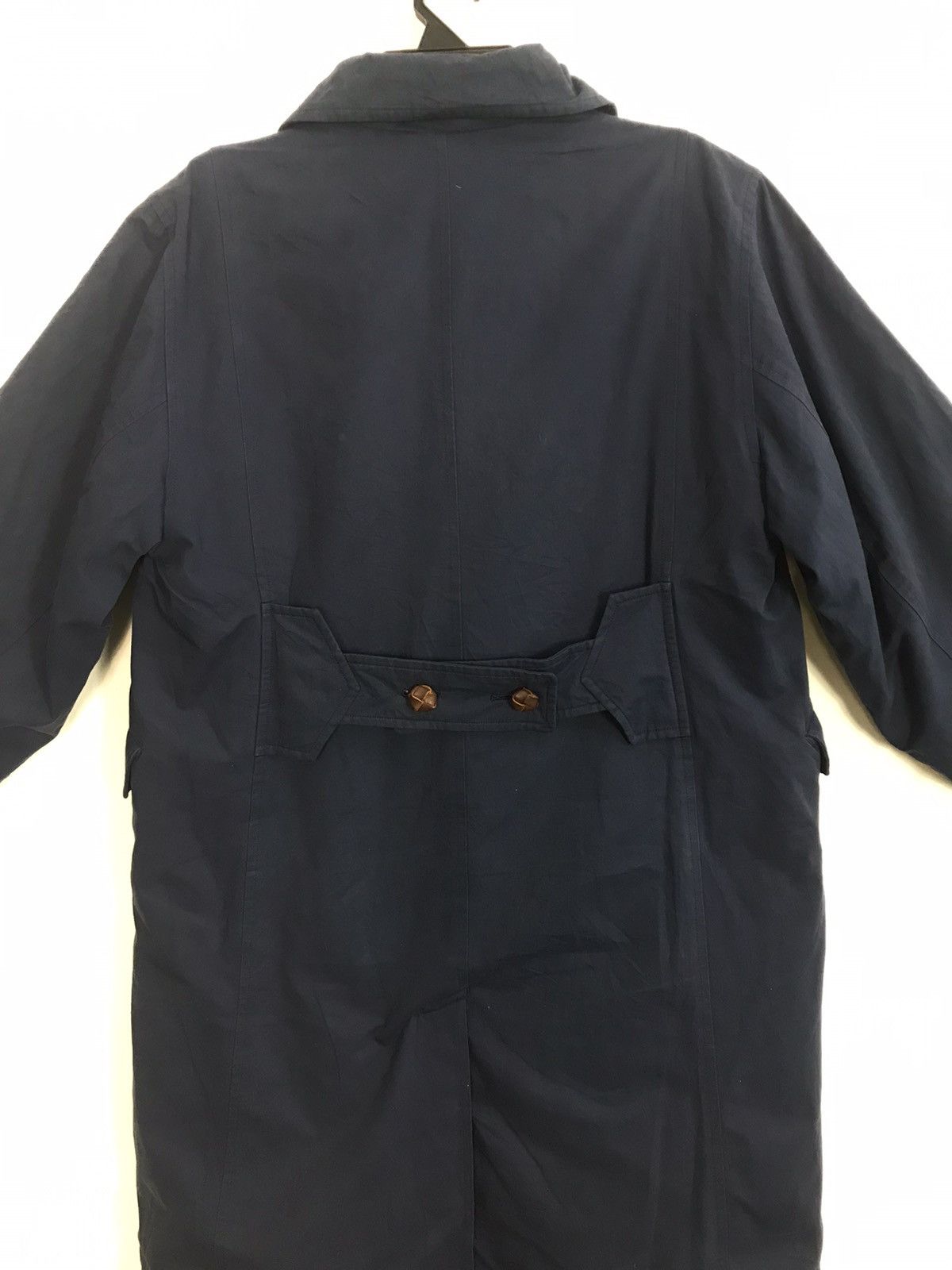Designer × Issey Miyake × Japanese Brand Vintage I.S Issey Miyake Trench Coat Double Breasted Jacket Size US L / EU 52-54 / 3 - 5 Thumbnail