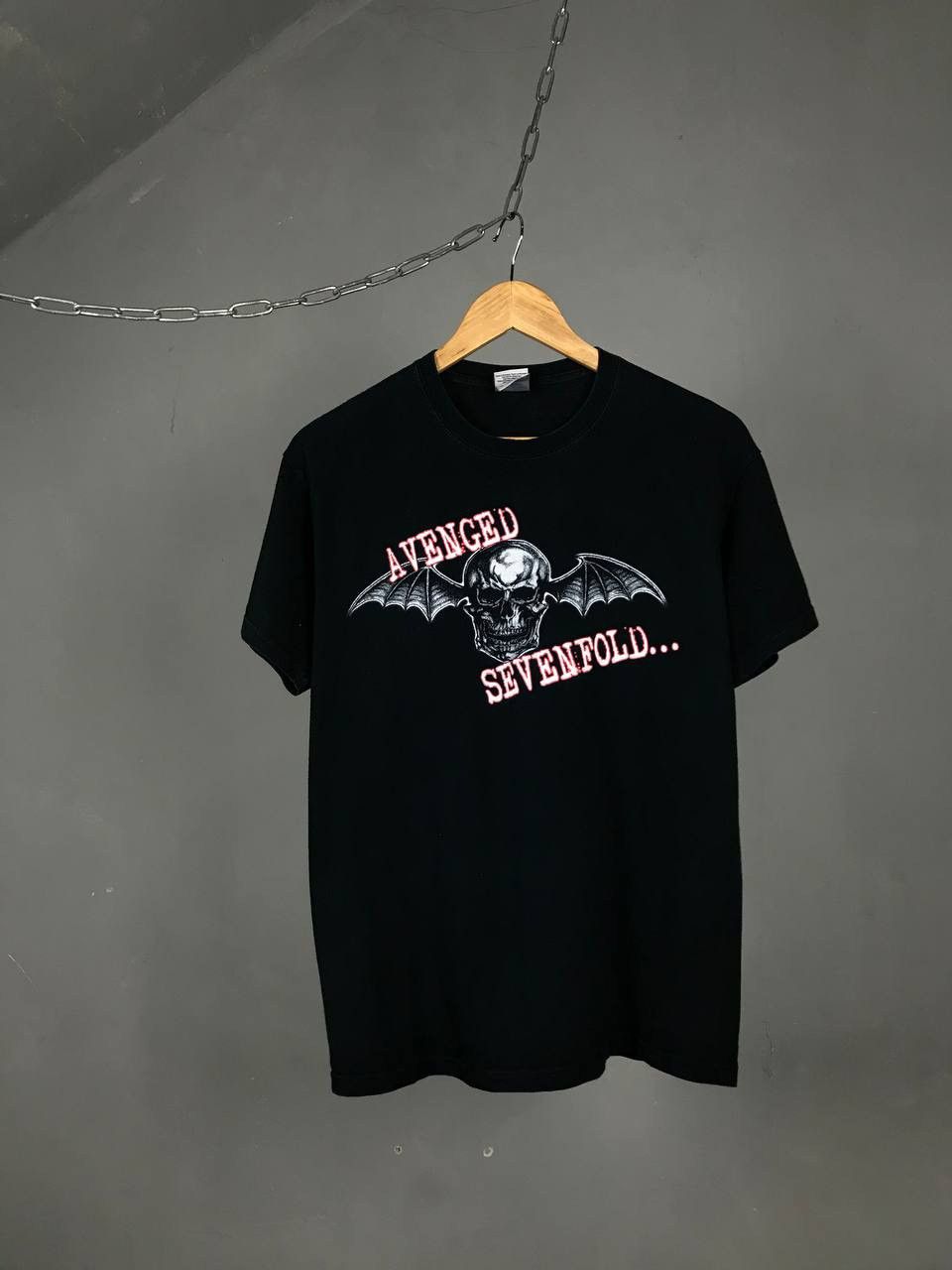 Band Tees × Vintage Avenged Sevenfold Skulls vintage rock band tee Size US M / EU 48-50 / 2 - 1 Thumbnail