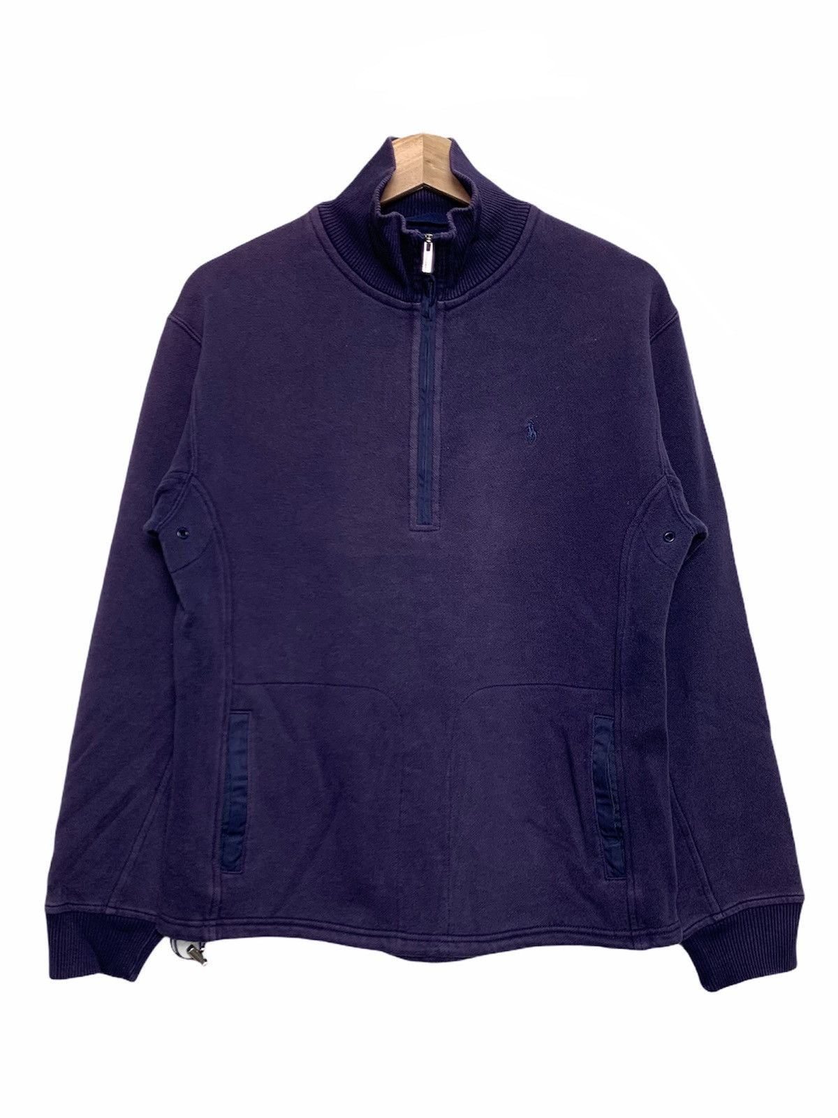 Polo Ralph Lauren Vintage Polo Ralph Lauren Golf Half Zipper Sweatshirt Size US S / EU 44-46 / 1 - 1 Thumbnail