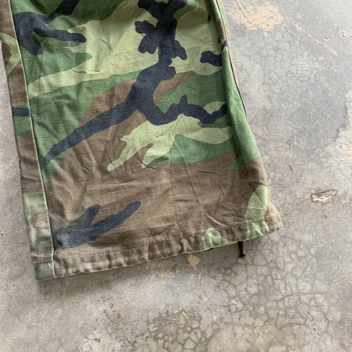 Avirex Vintage Thrashed Distressed US Army Camo Bondage Cargo Pant Size US 30 / EU 46 - 6 Thumbnail