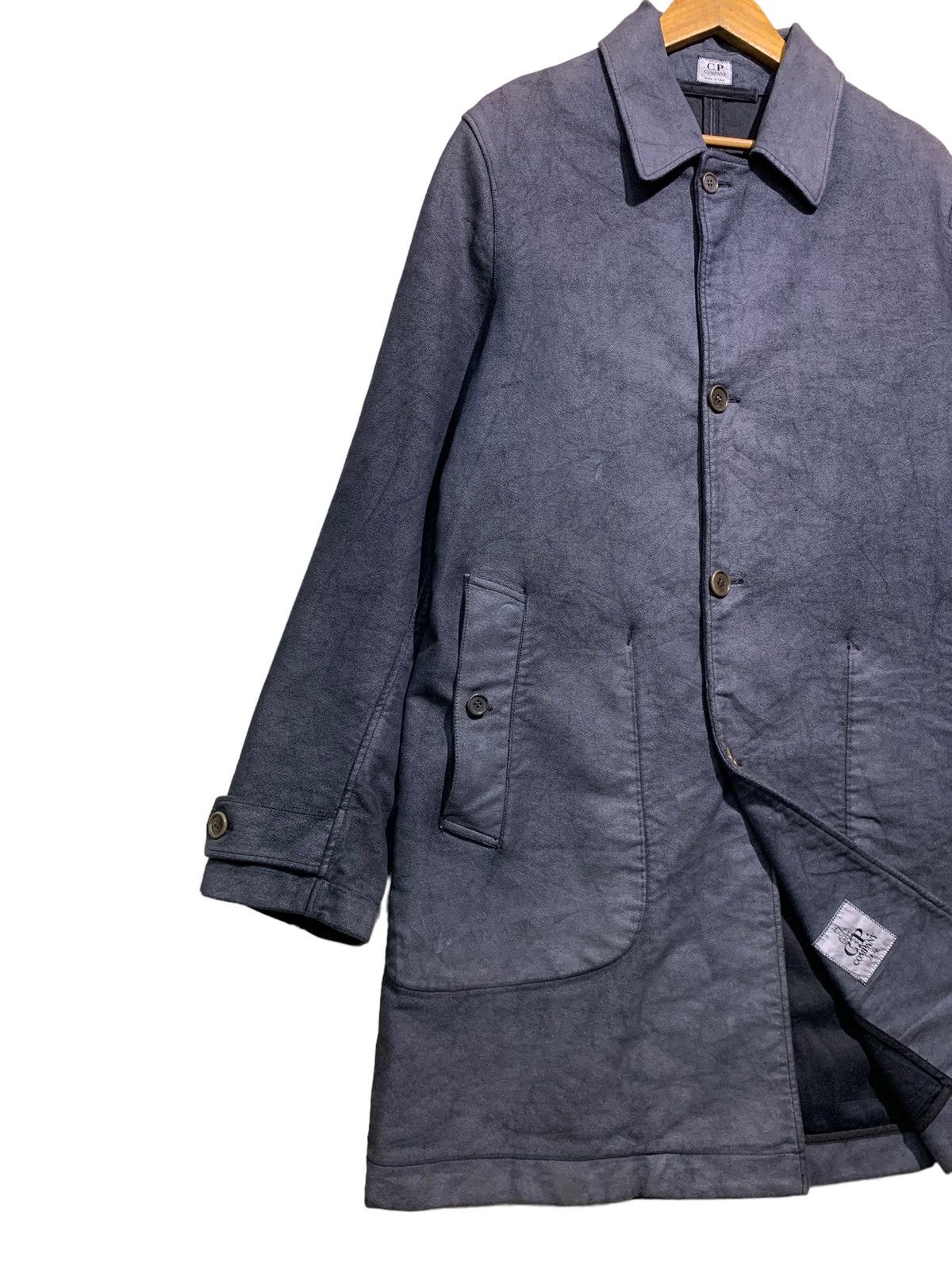 C.P. Company 🔥VTG C.P COMPANY MOLESKIN WATERPROOF OVERCOATS Size US M / EU 48-50 / 2 - 2 Thumbnail