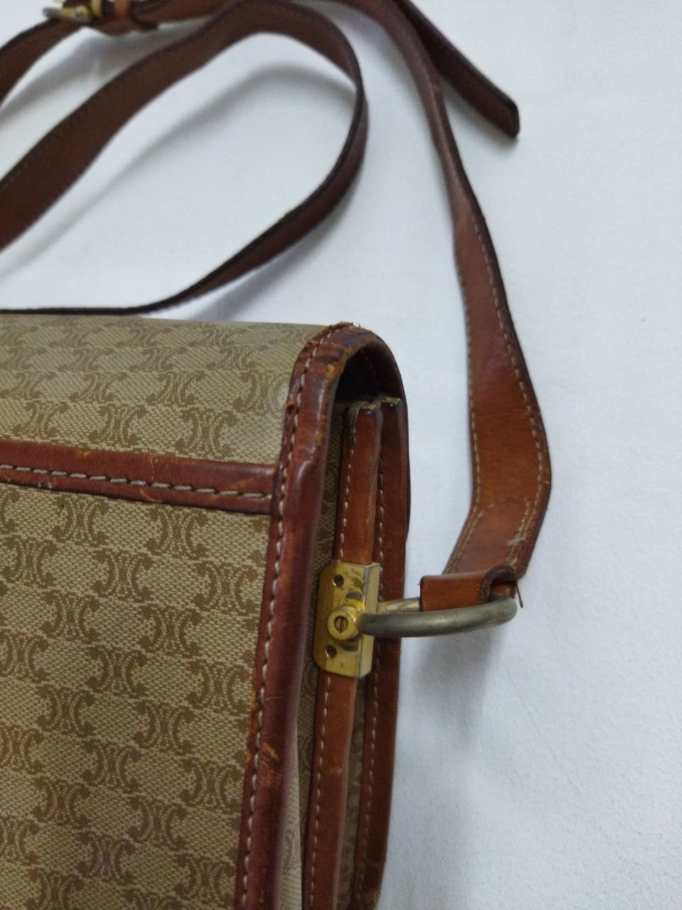 Celine Vintage CELINE Monogram Sling Bag Size ONE SIZE - 8 Thumbnail