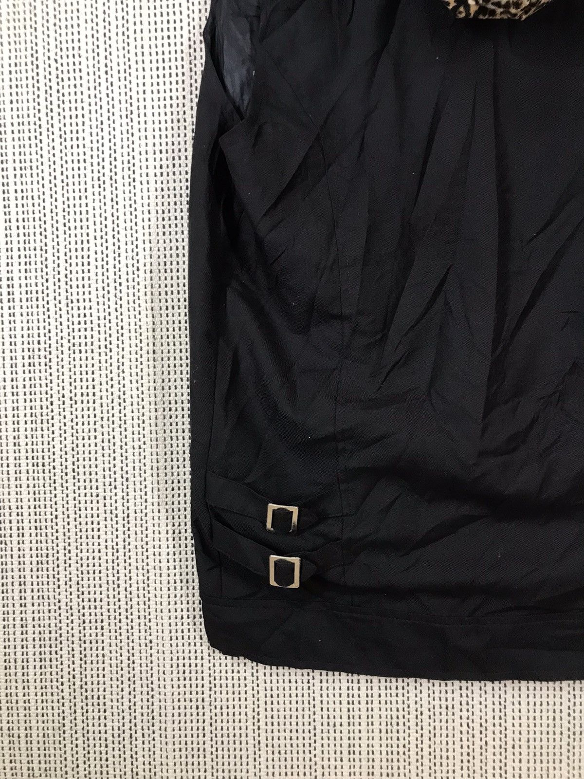 If Six Was Nine × Japanese Brand × Seditionaries ‼️SEMANTIC DESIGN RIDER VEST WITH HOOD leopard MULTIPOCKET‼️ Size US M / EU 48-50 / 2 - 8 Thumbnail