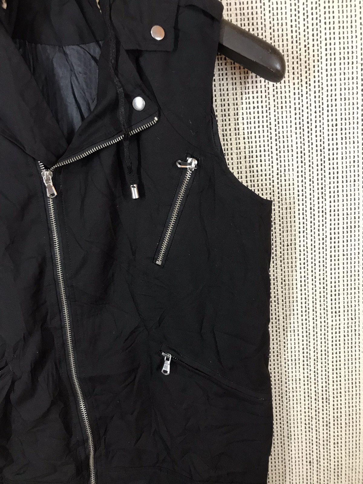 If Six Was Nine × Japanese Brand × Seditionaries ‼️SEMANTIC DESIGN RIDER VEST WITH HOOD leopard MULTIPOCKET‼️ Size US M / EU 48-50 / 2 - 4 Thumbnail