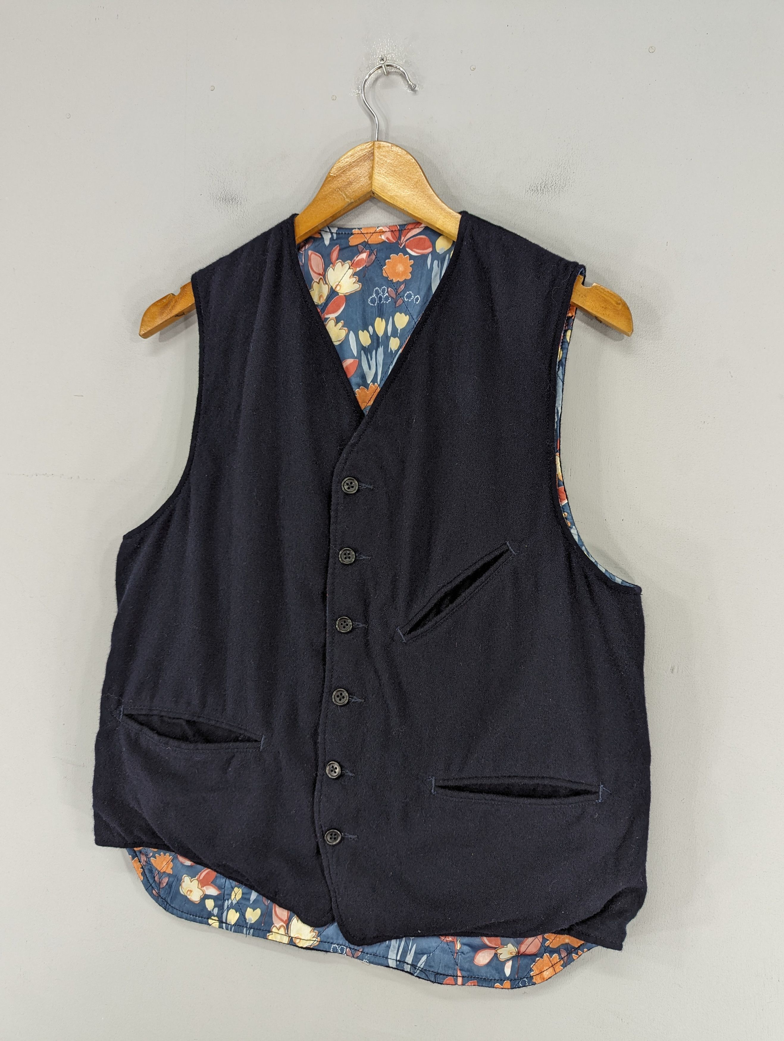 Engineered Garments 🔥RARE🔥Engineered Garments Wool Reversible Vest Jacket Size US M / EU 48-50 / 2 - 3 Thumbnail