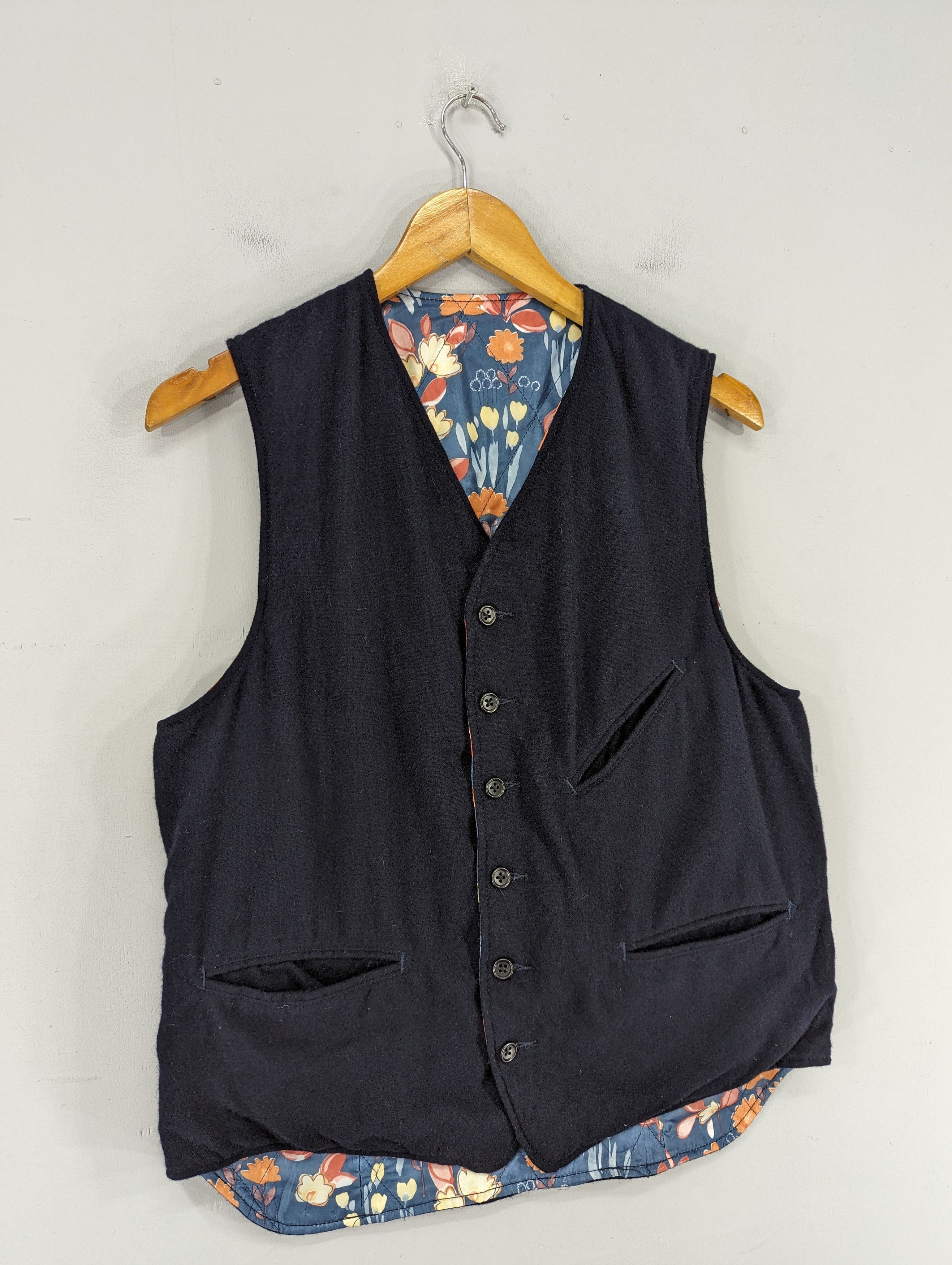 Engineered Garments 🔥RARE🔥Engineered Garments Wool Reversible Vest Jacket Size US M / EU 48-50 / 2 - 2 Thumbnail