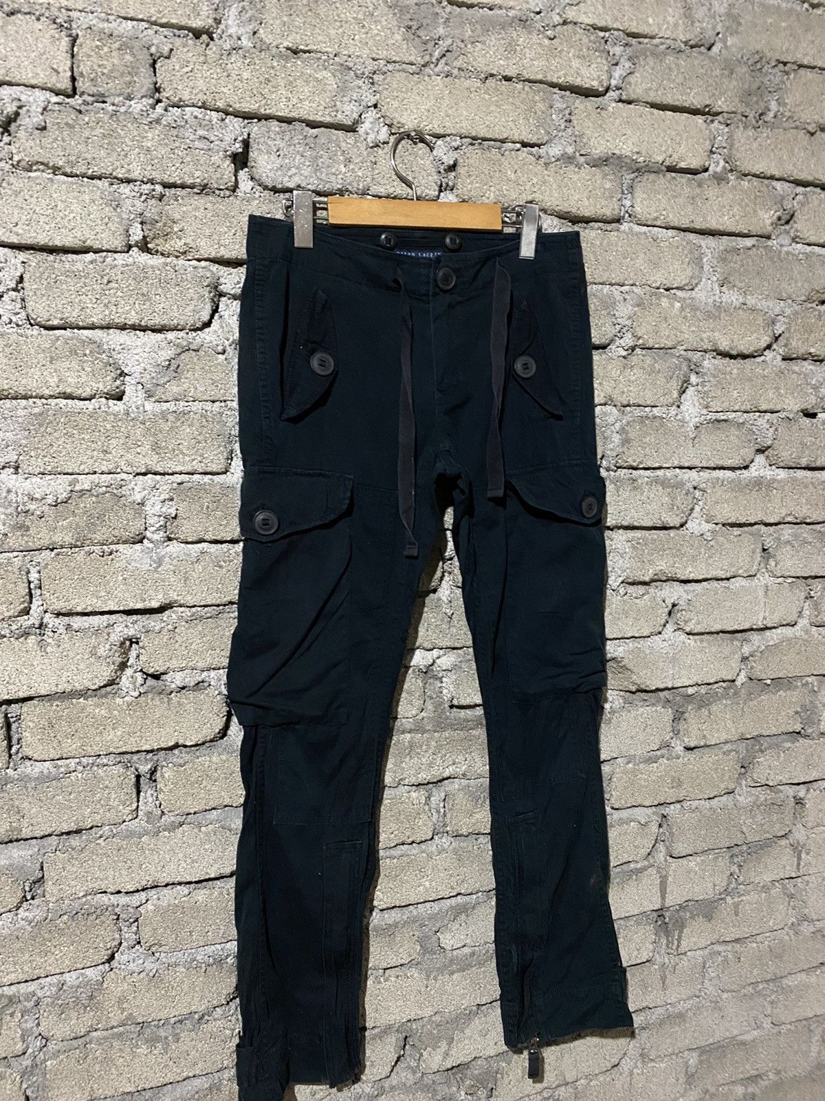 Polo Ralph Lauren × Ralph Lauren 🔥SALE🔥RALPH LAUREN CARGO PANTS COMBAT STYLE Size US 30 / EU 46 - 3 Thumbnail