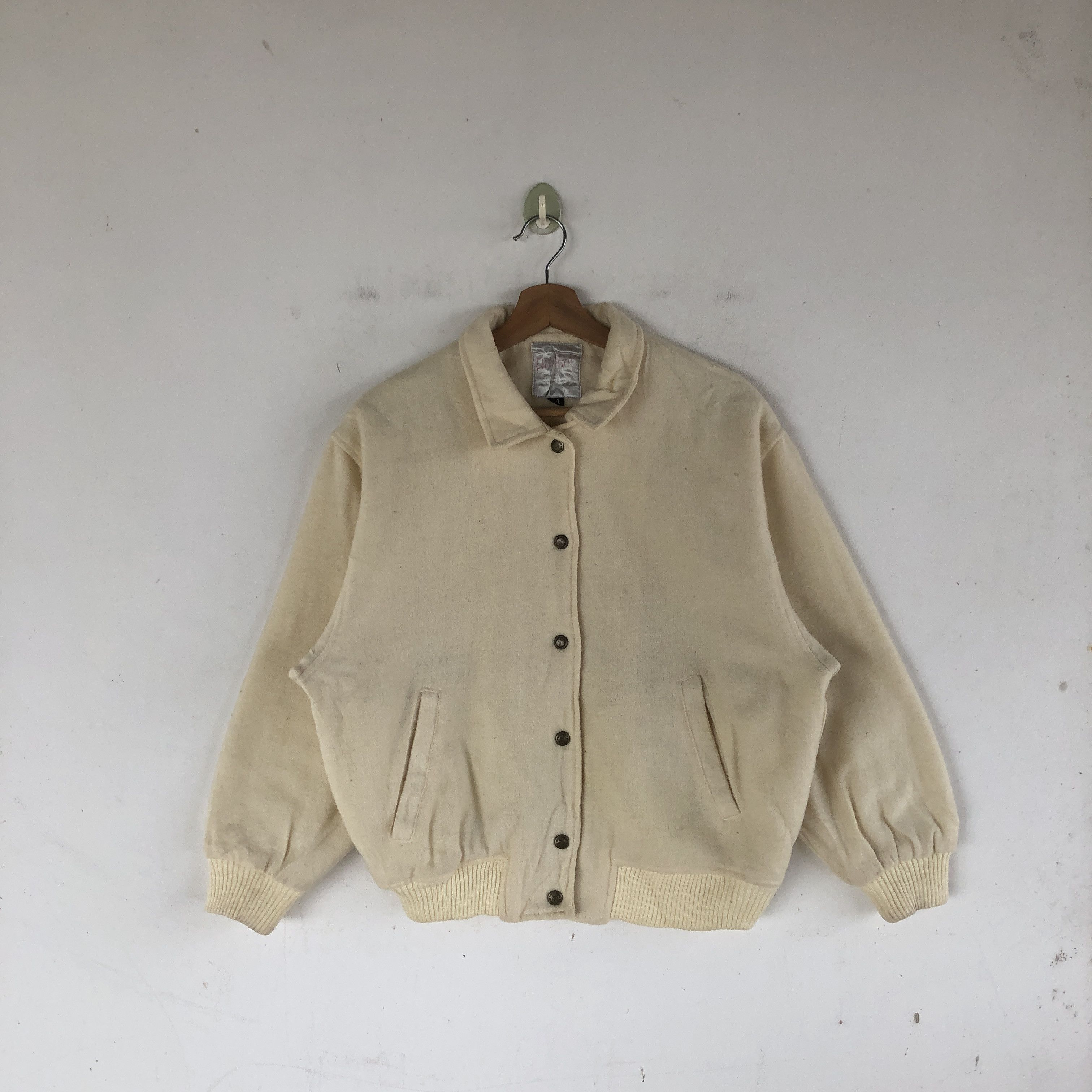 Vintage Patassrie Varsity Wool Basebal Winter Jackets