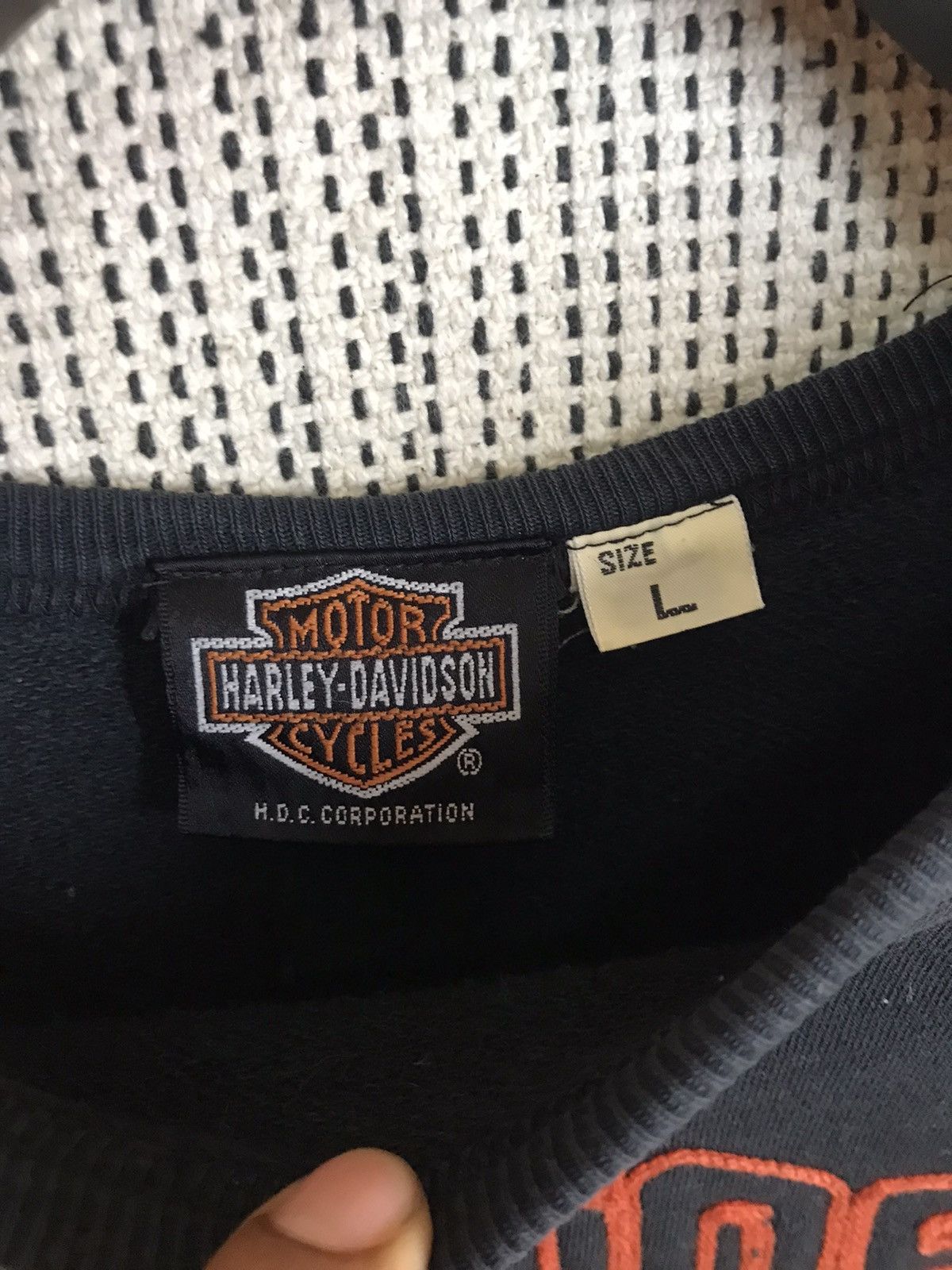 Harley Davidson ‼️HARLEY DAVIDSON SWEATSHIRT SPELLOUT NICE DESIGN‼️ Size L / US 10 / IT 46 - 5 Thumbnail