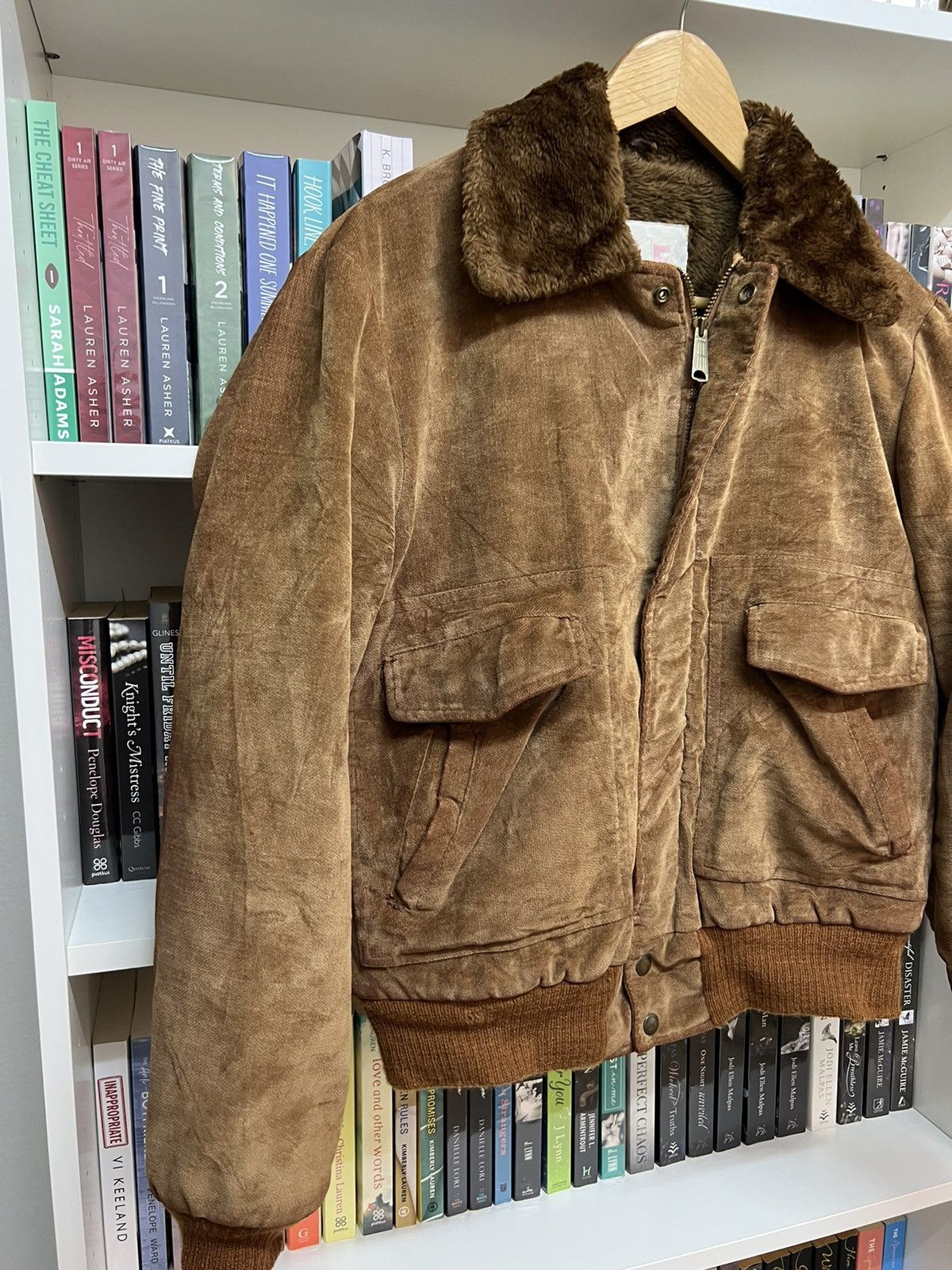 Japanese Brand HLF Japan Velvet Shearling Jacket Size US M / EU 48-50 / 2 - 2 Thumbnail
