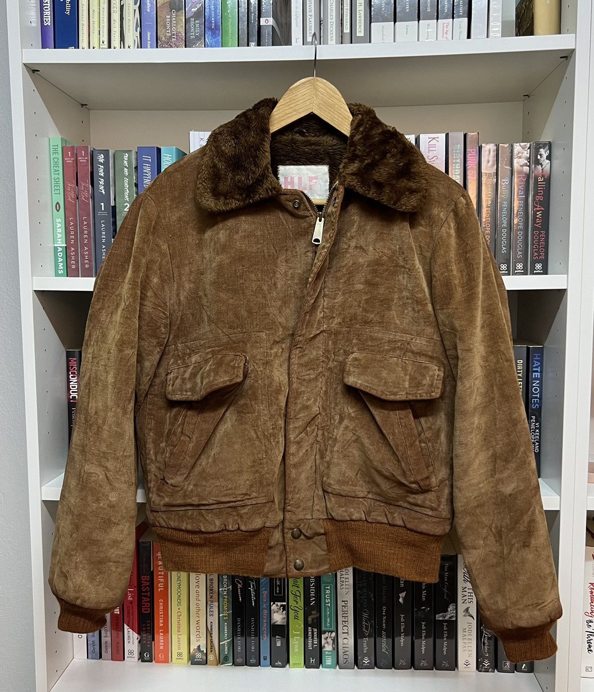 Japanese Brand HLF Japan Velvet Shearling Jacket Size US M / EU 48-50 / 2 - 1 Thumbnail