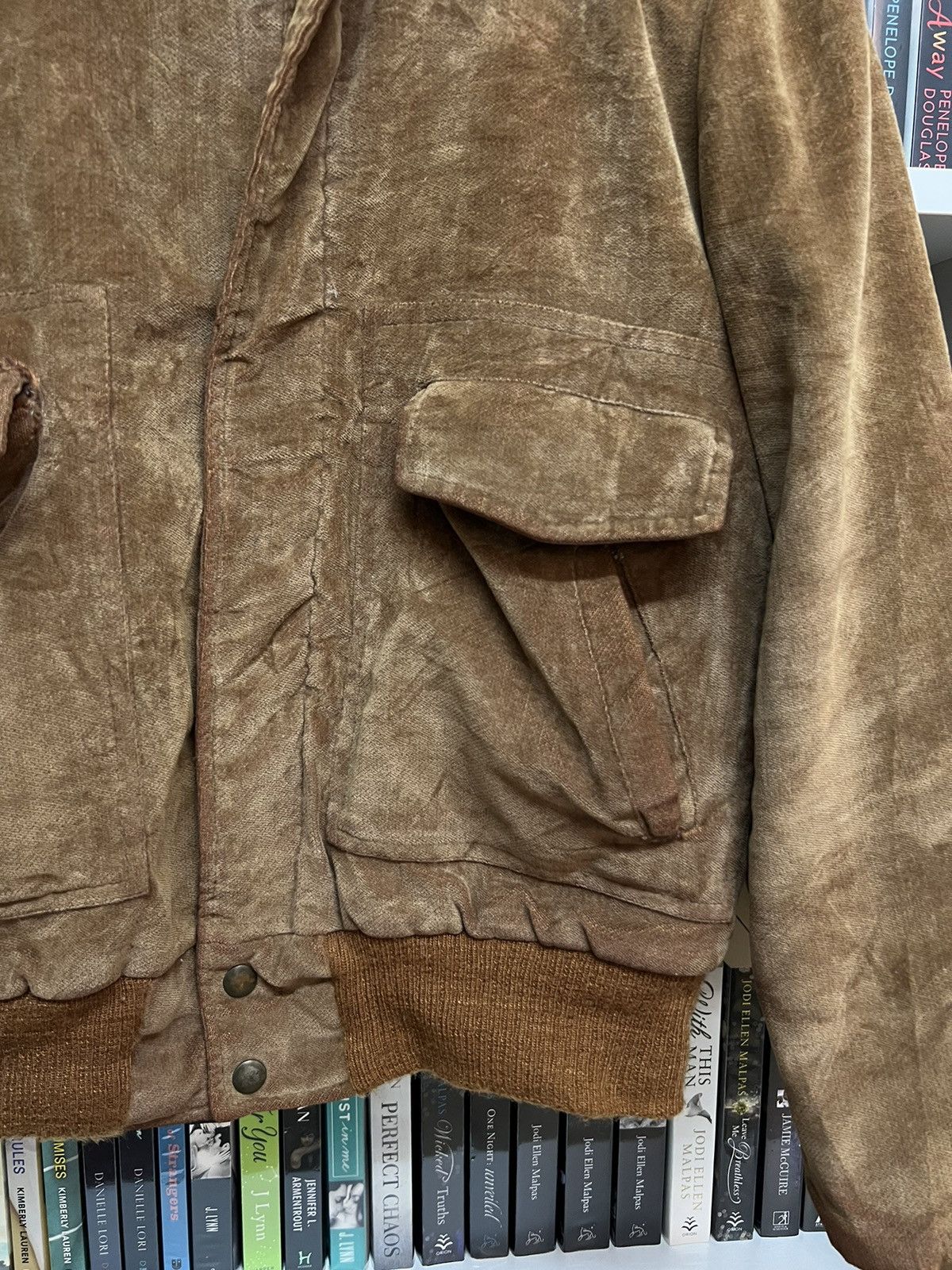 Japanese Brand HLF Japan Velvet Shearling Jacket Size US M / EU 48-50 / 2 - 6 Thumbnail