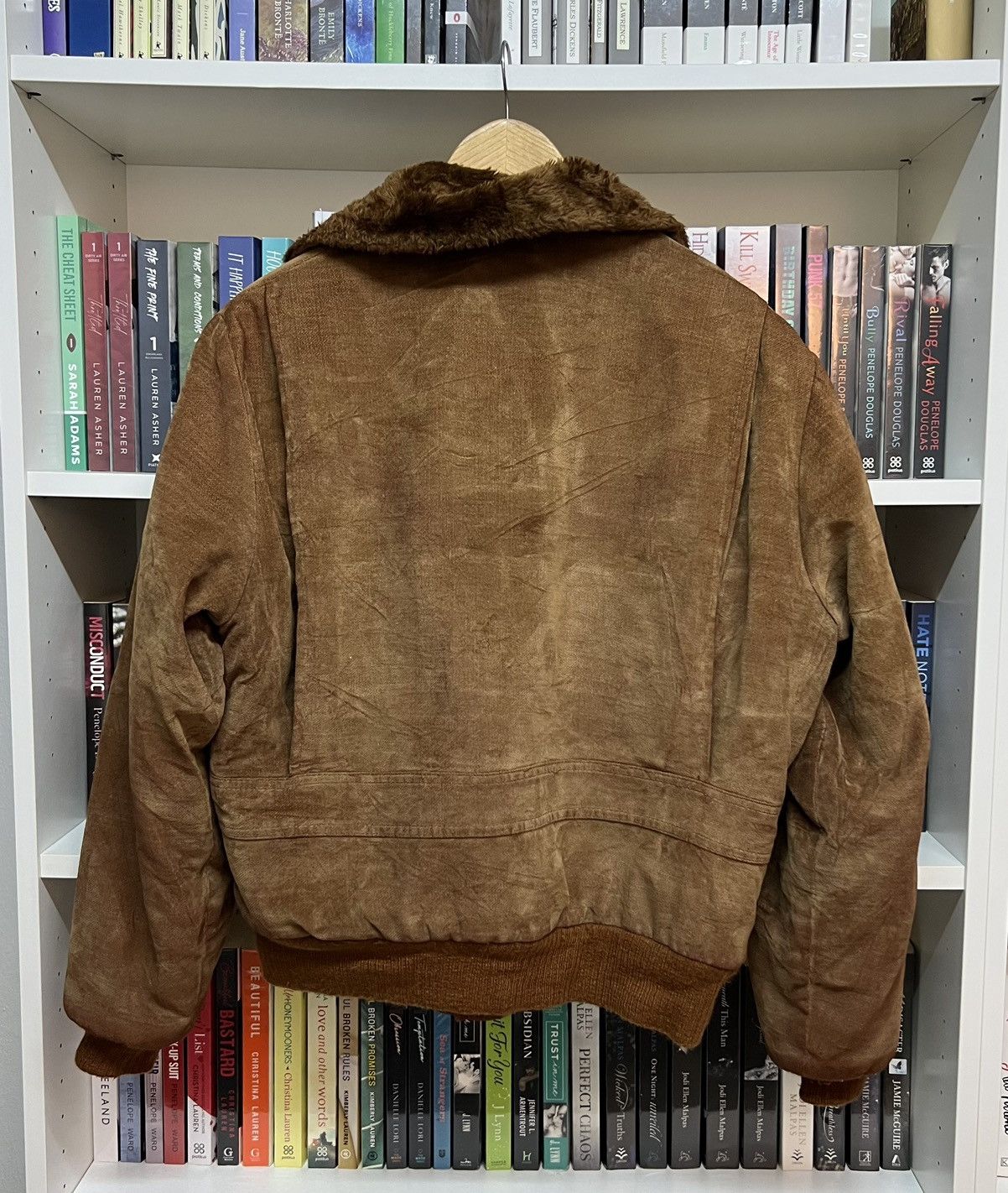 Japanese Brand HLF Japan Velvet Shearling Jacket Size US M / EU 48-50 / 2 - 4 Thumbnail