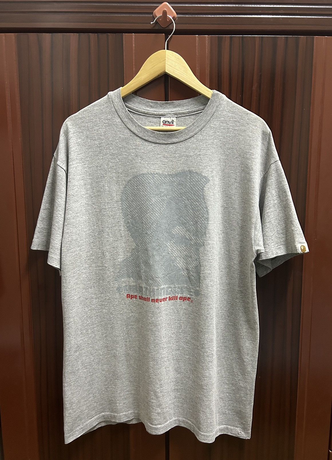 Bape Vintage 90s A Bathing Ape General Ape shall Never Kill Ape Size US L / EU 52-54 / 3 - 1 Thumbnail