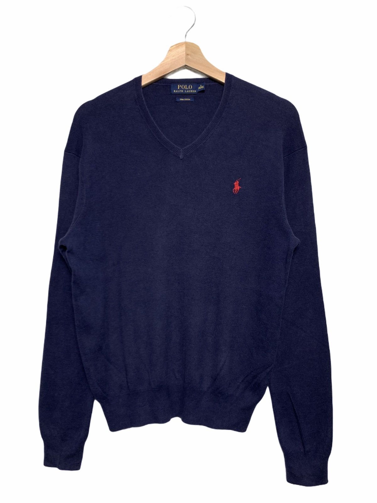 Polo Ralph Lauren Polo Ralph Lauren Pima Cotton Knit Sweater Size US S / EU 44-46 / 1 - 1 Thumbnail