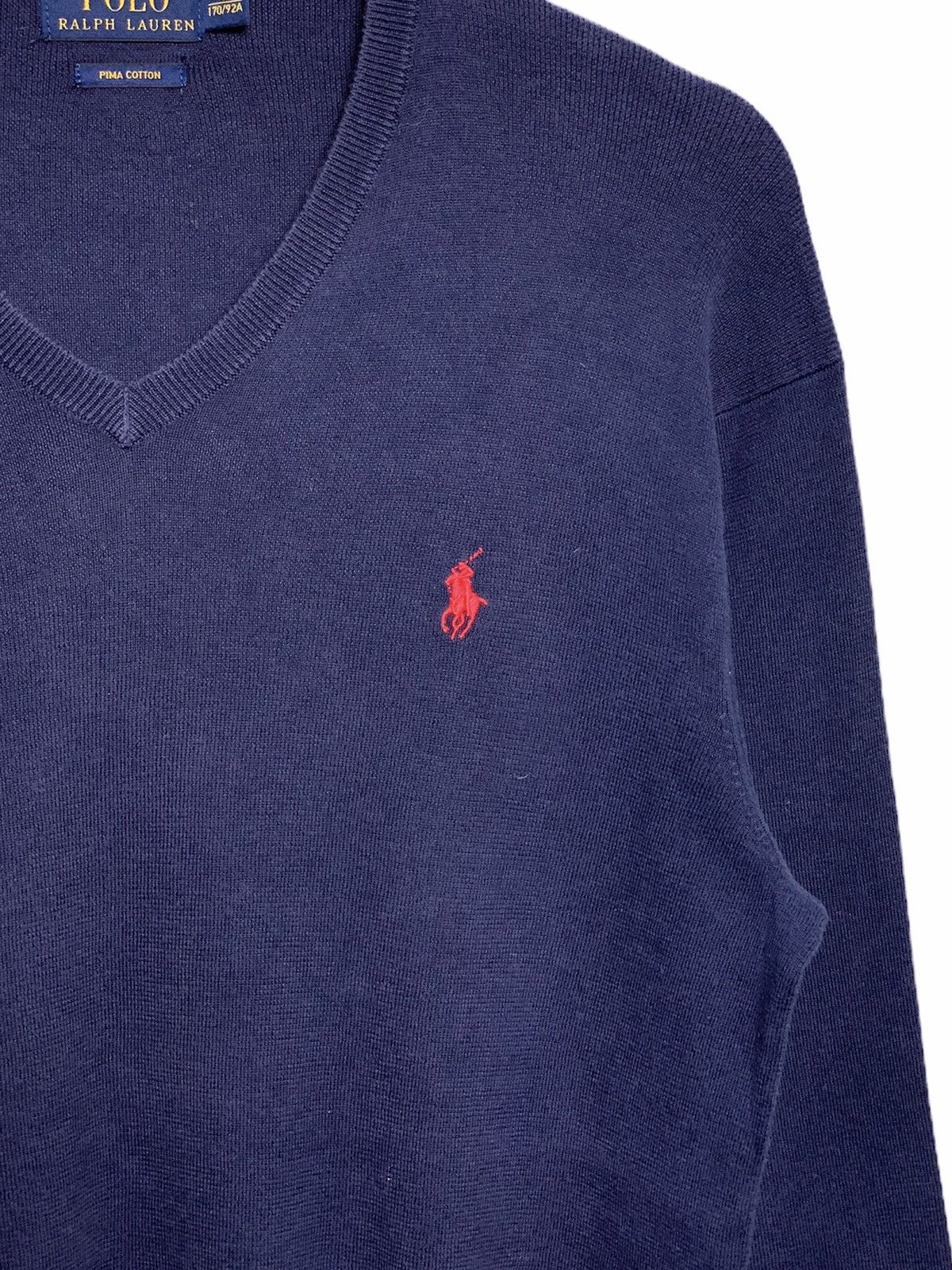 Polo Ralph Lauren Polo Ralph Lauren Pima Cotton Knit Sweater Size US S / EU 44-46 / 1 - 2 Thumbnail