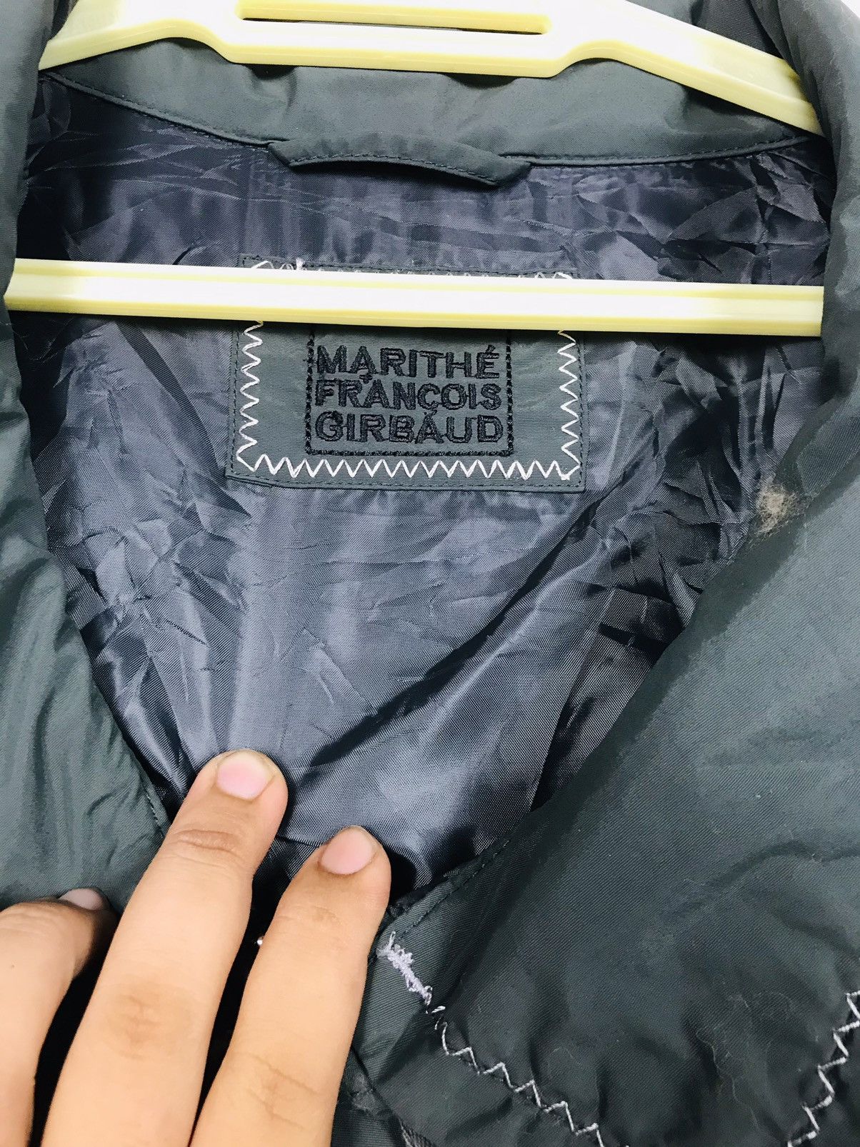 Marithe + Francois Girbaud × Vintage Vintage Marithe Francois Girbaud Rare Design long jacket Size US S / EU 44-46 / 1 - 3 Thumbnail