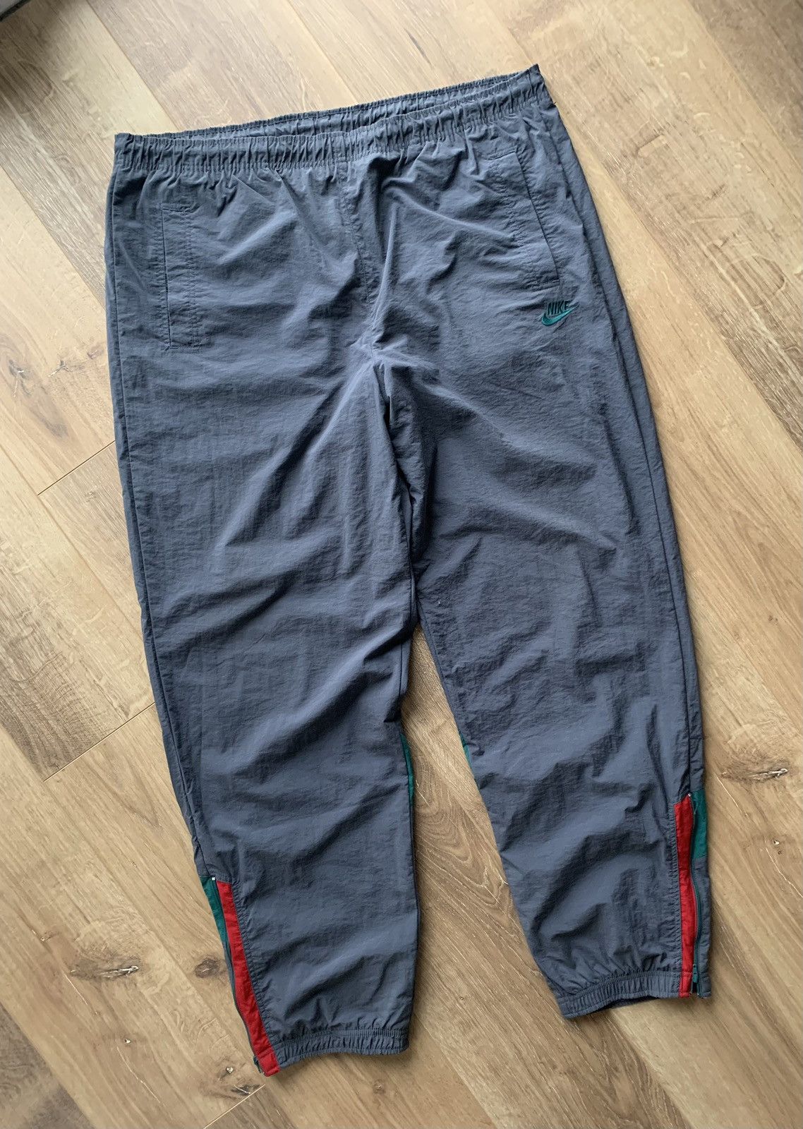 Vintage Vintage Nike Embroidered swoosh sweatpants Size US 36 / EU 52 - 3 Thumbnail