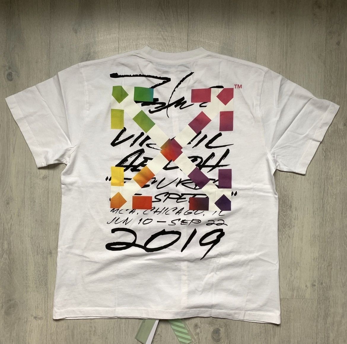 Futura × Off-White Alien T-Shirt Size US S / EU 44-46 / 1 - 2 Thumbnail