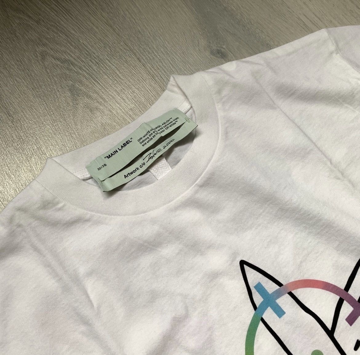 Futura × Off-White Alien T-Shirt Size US S / EU 44-46 / 1 - 5 Thumbnail