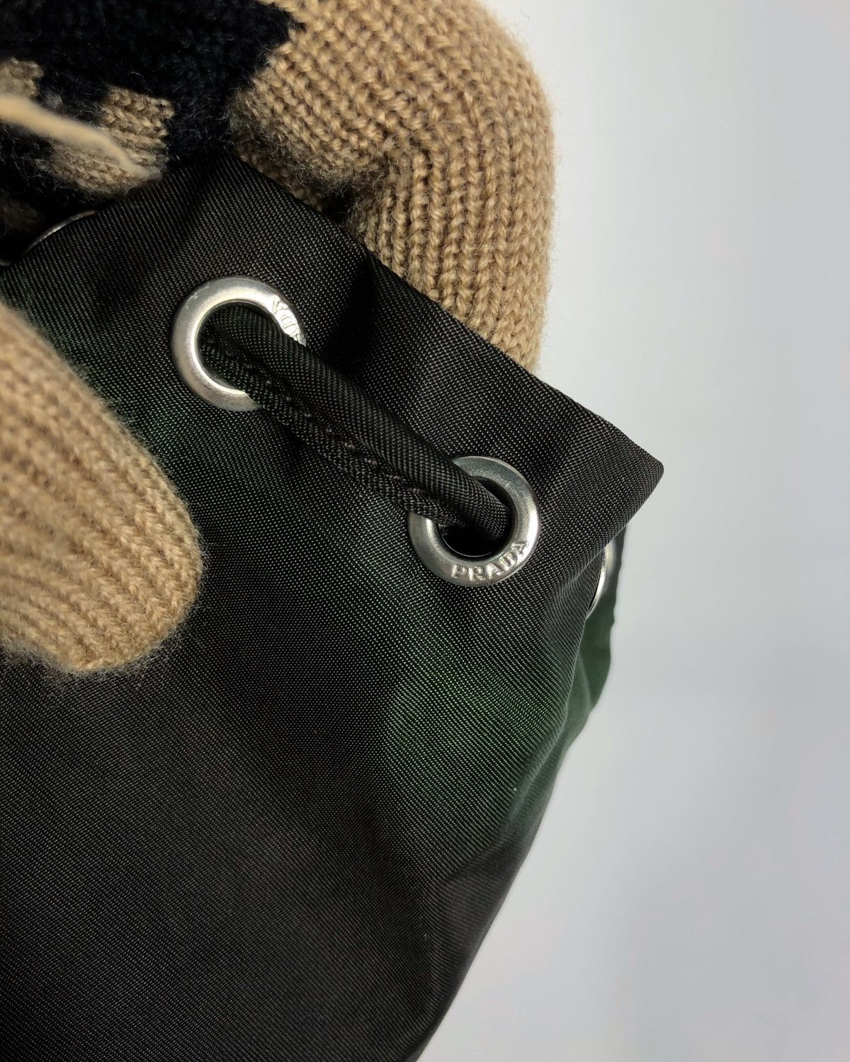 Prada Rare Prada Mini Nylon Bucket Bag Made in Italy Size ONE SIZE - 11 Thumbnail