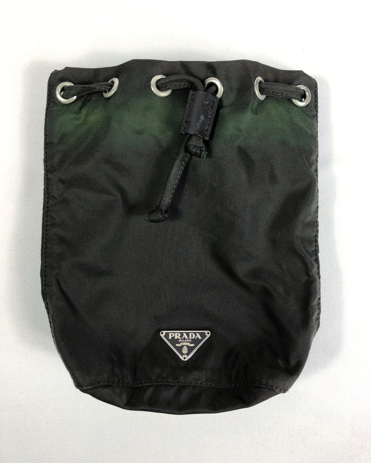 Prada Rare Prada Mini Nylon Bucket Bag Made in Italy Size ONE SIZE - 9 Thumbnail