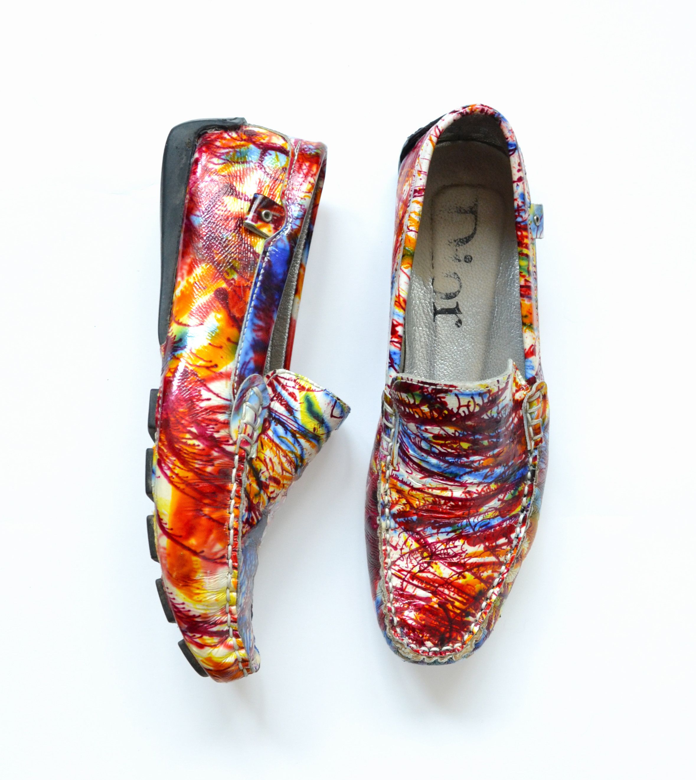 Dior Dior Moccasins Vintage Rasta Print Drivers Shoes Leather Size US 7 / IT 37 - 1 Thumbnail