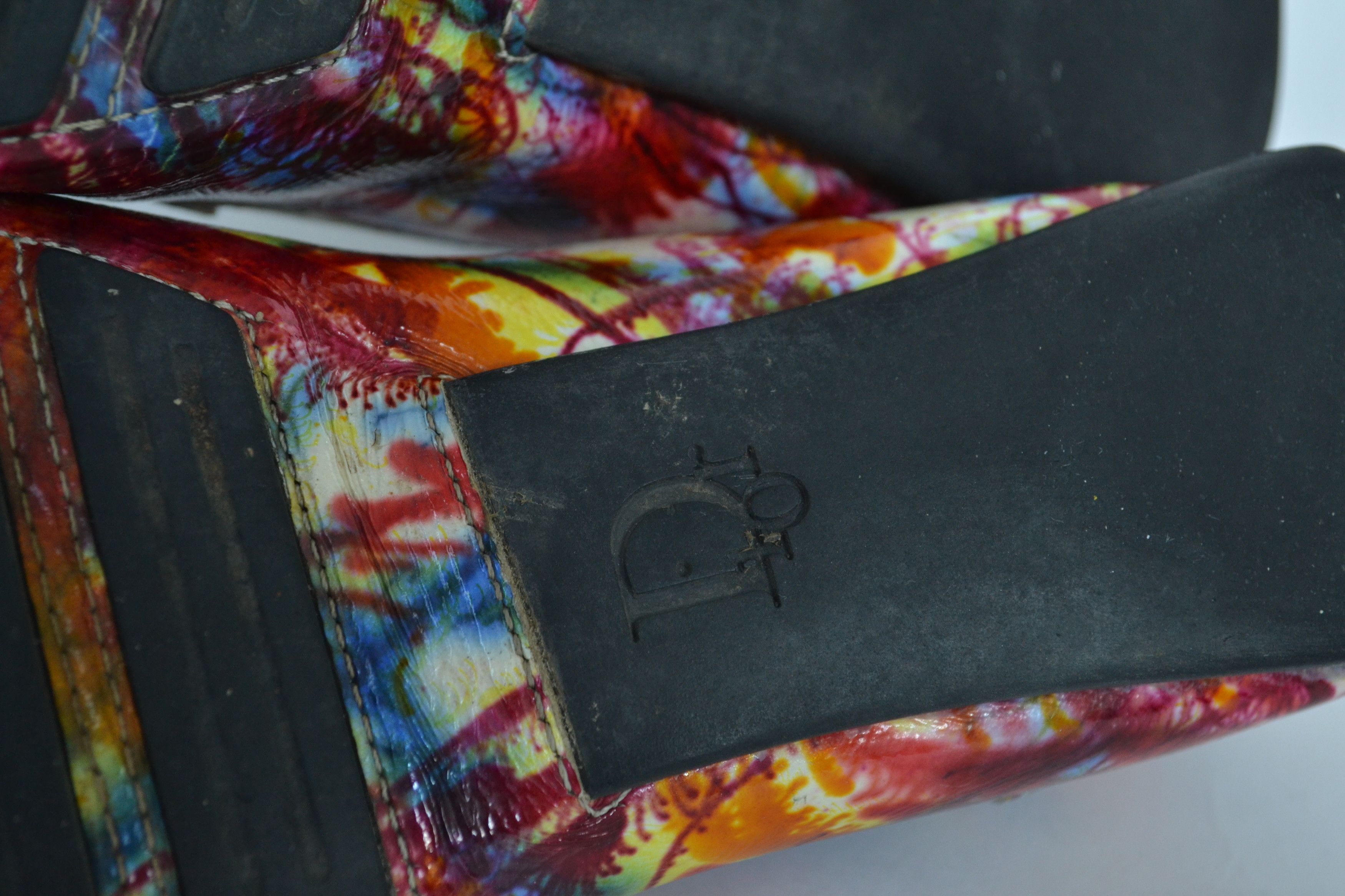 Dior Dior Moccasins Vintage Rasta Print Drivers Shoes Leather Size US 7 / IT 37 - 9 Thumbnail