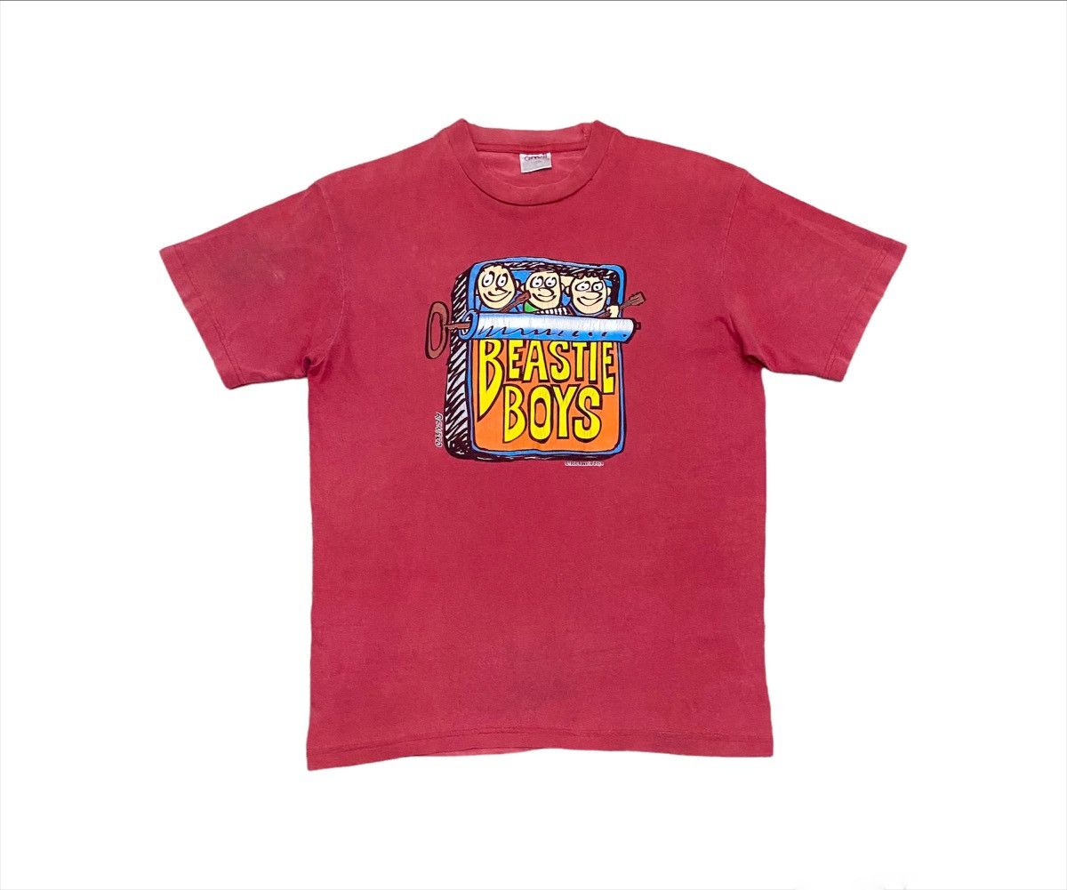 Band Tees 90s Distressed Vintage Beastie Boys Size US M / EU 48-50 / 2 - 2 Thumbnail