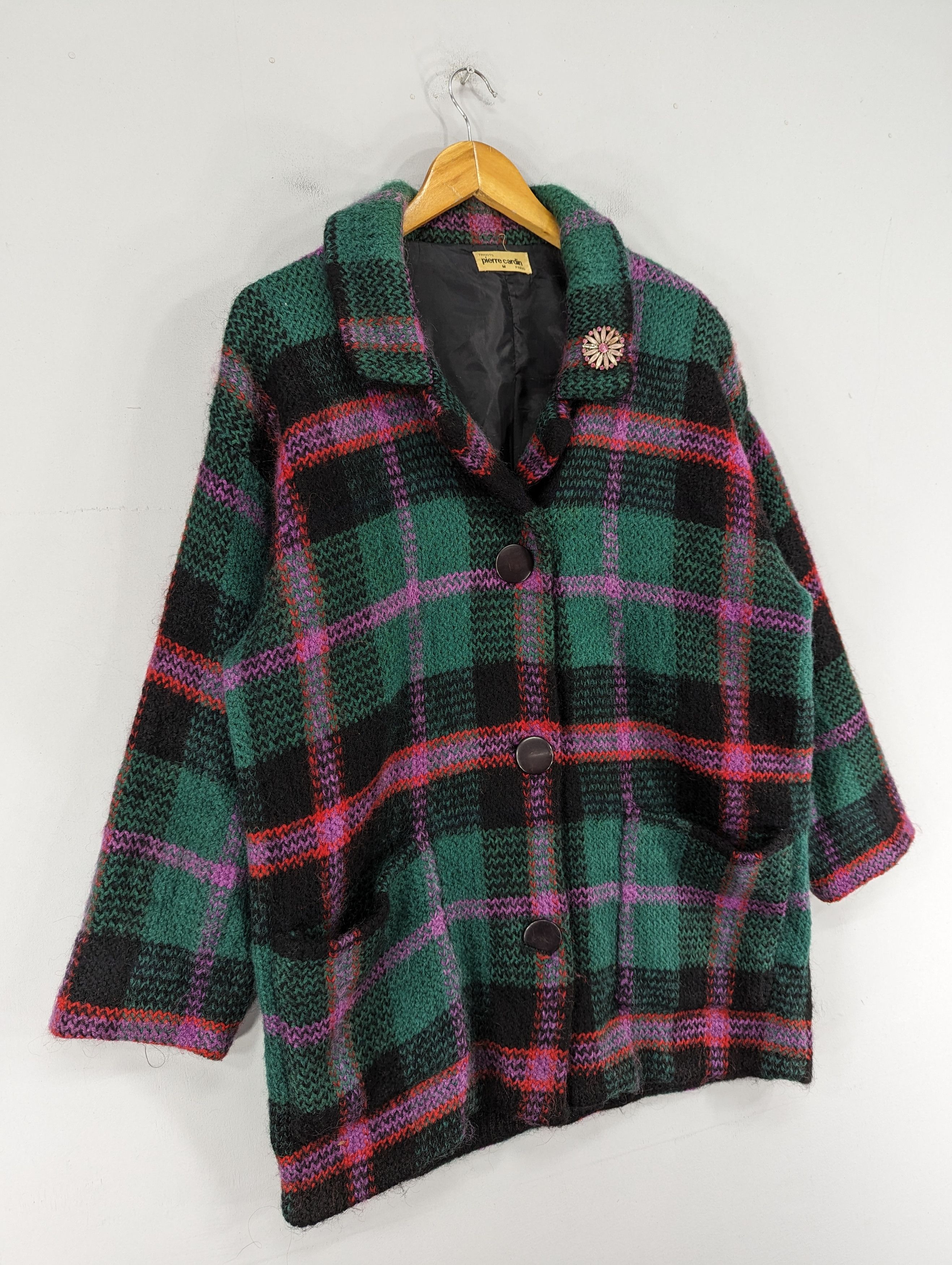 Pierre Cardin 🔥RARE🔥Vintage Tricot Pierre Cardin Wool Knit Jacket Size M / US 6-8 / IT 42-44 - 2 Thumbnail