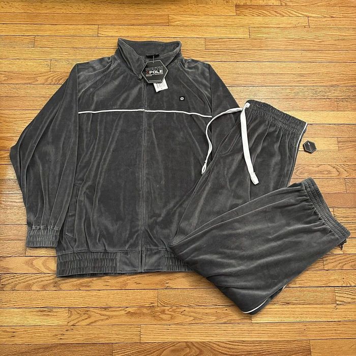 Southpole velour hot sale suit