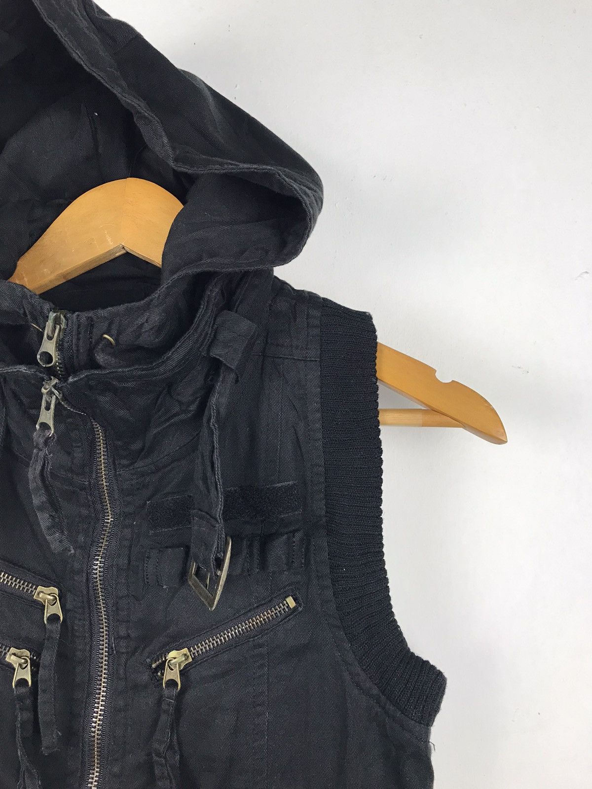 Seditionaries 🔥Punk Not Death vest Jacket with hoodie Rare Punk Design🔥 Size US M / EU 48-50 / 2 - 4 Thumbnail
