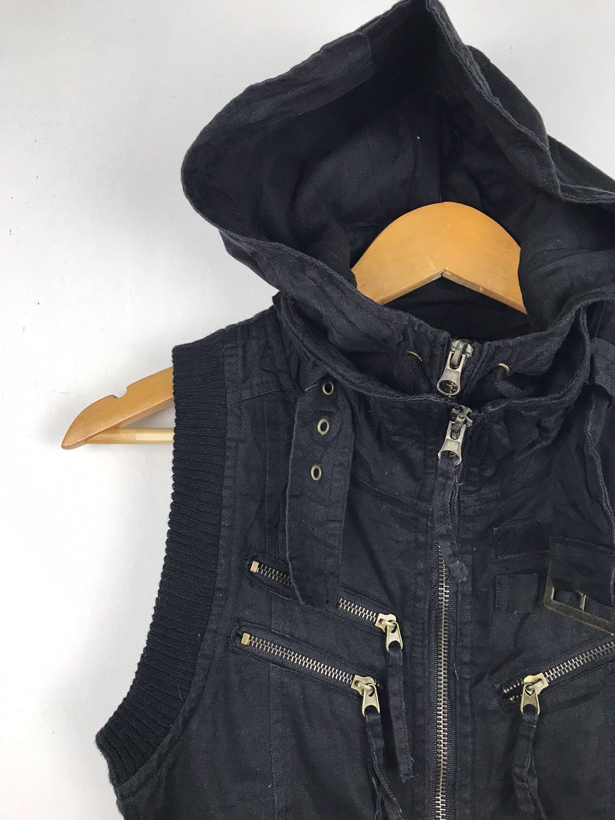 Seditionaries 🔥Punk Not Death vest Jacket with hoodie Rare Punk Design🔥 Size US M / EU 48-50 / 2 - 5 Thumbnail