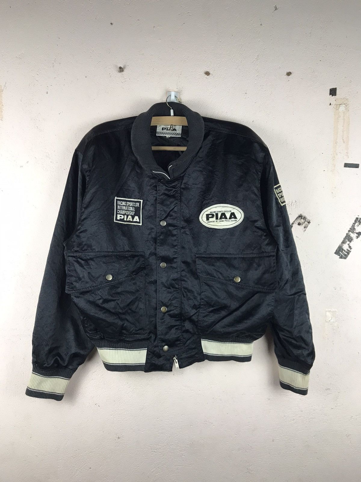 Piaa Racing Motorsport Rare Design Bomber jacket spellout