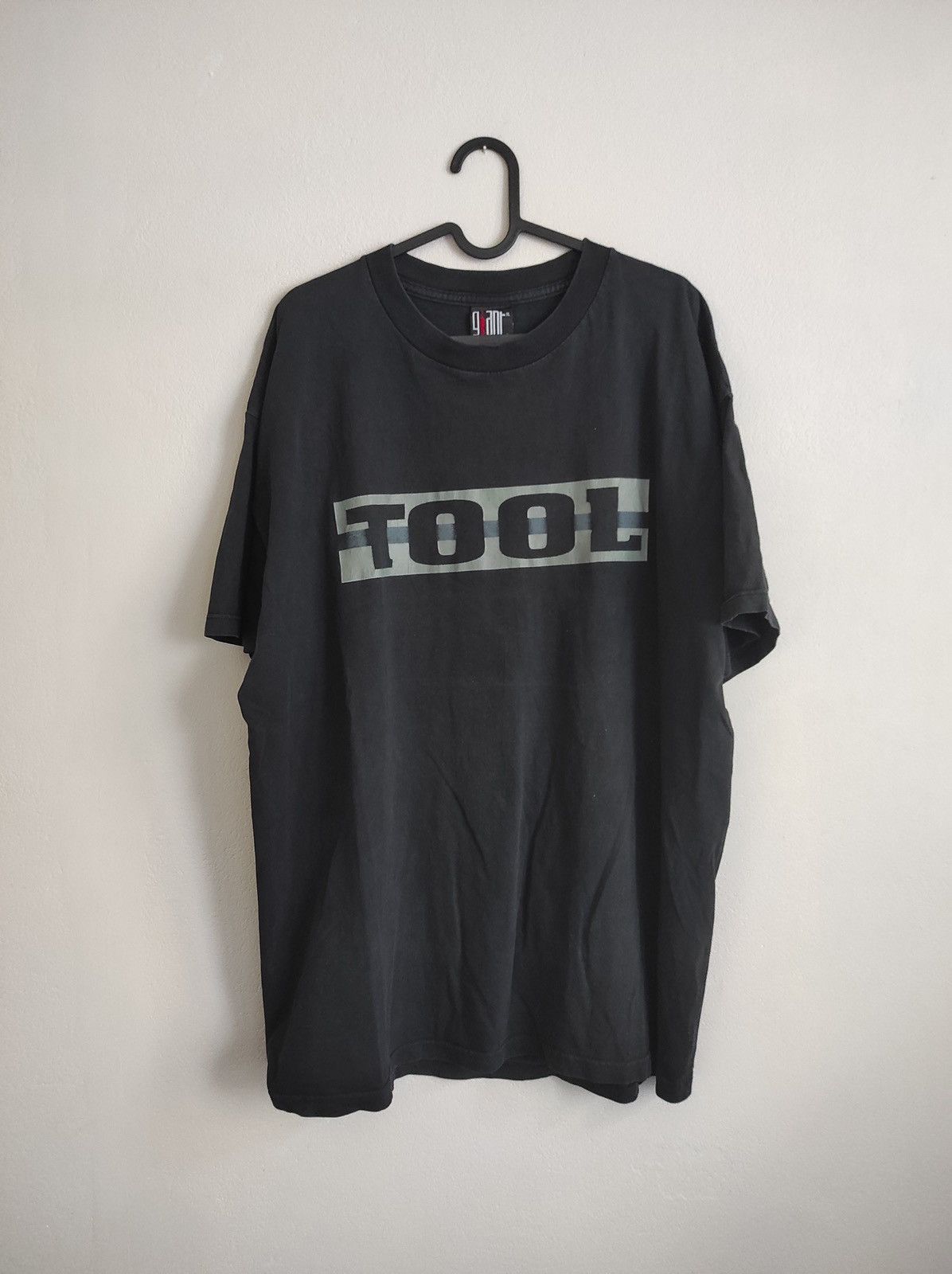 image of Band Tees x Giant Vintage 1996 Tool Aenima T-Shirt in Black, Men's (Size XL)